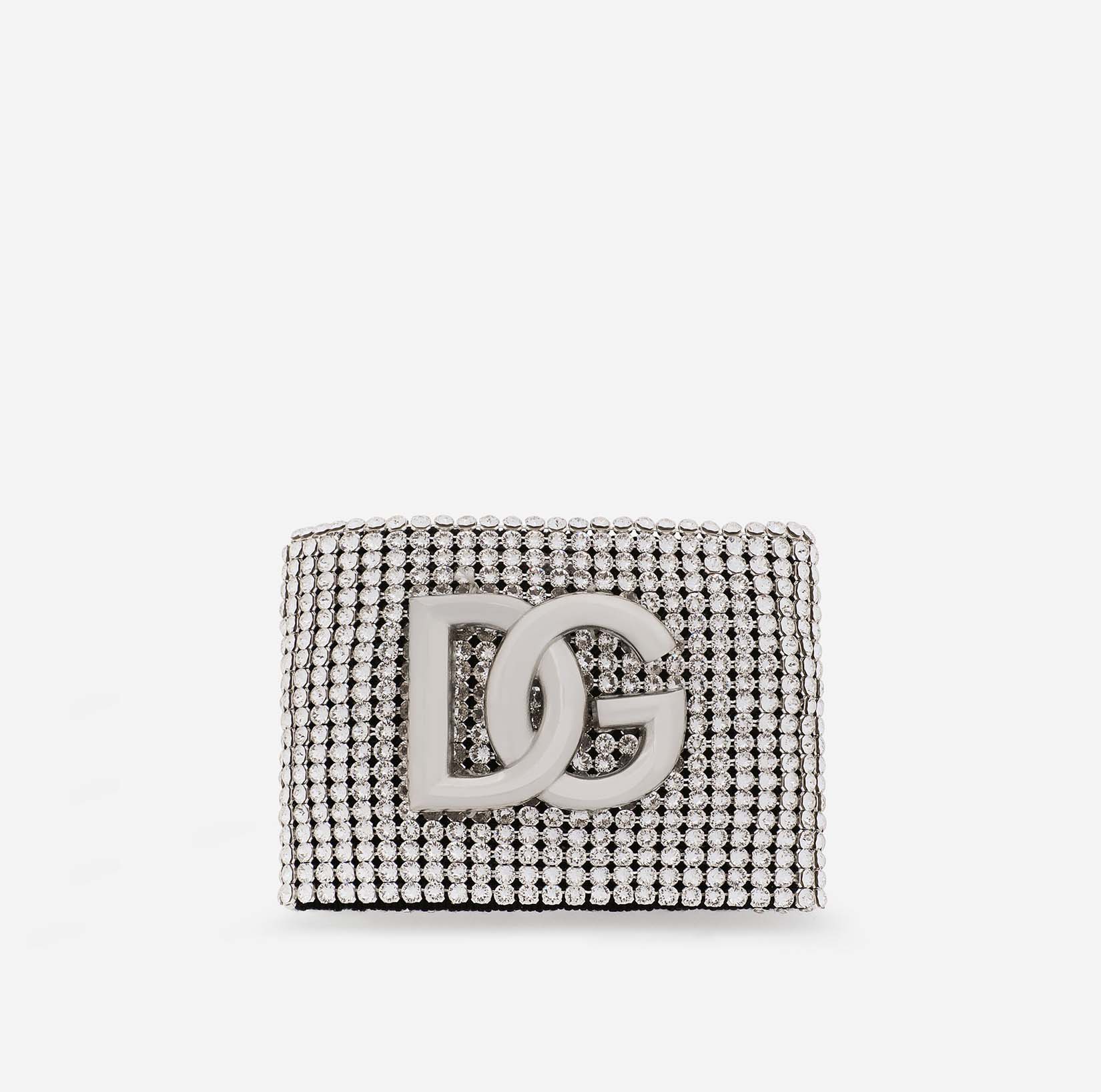 CRYSTAL MESH BRACELET WITH DG LOGO