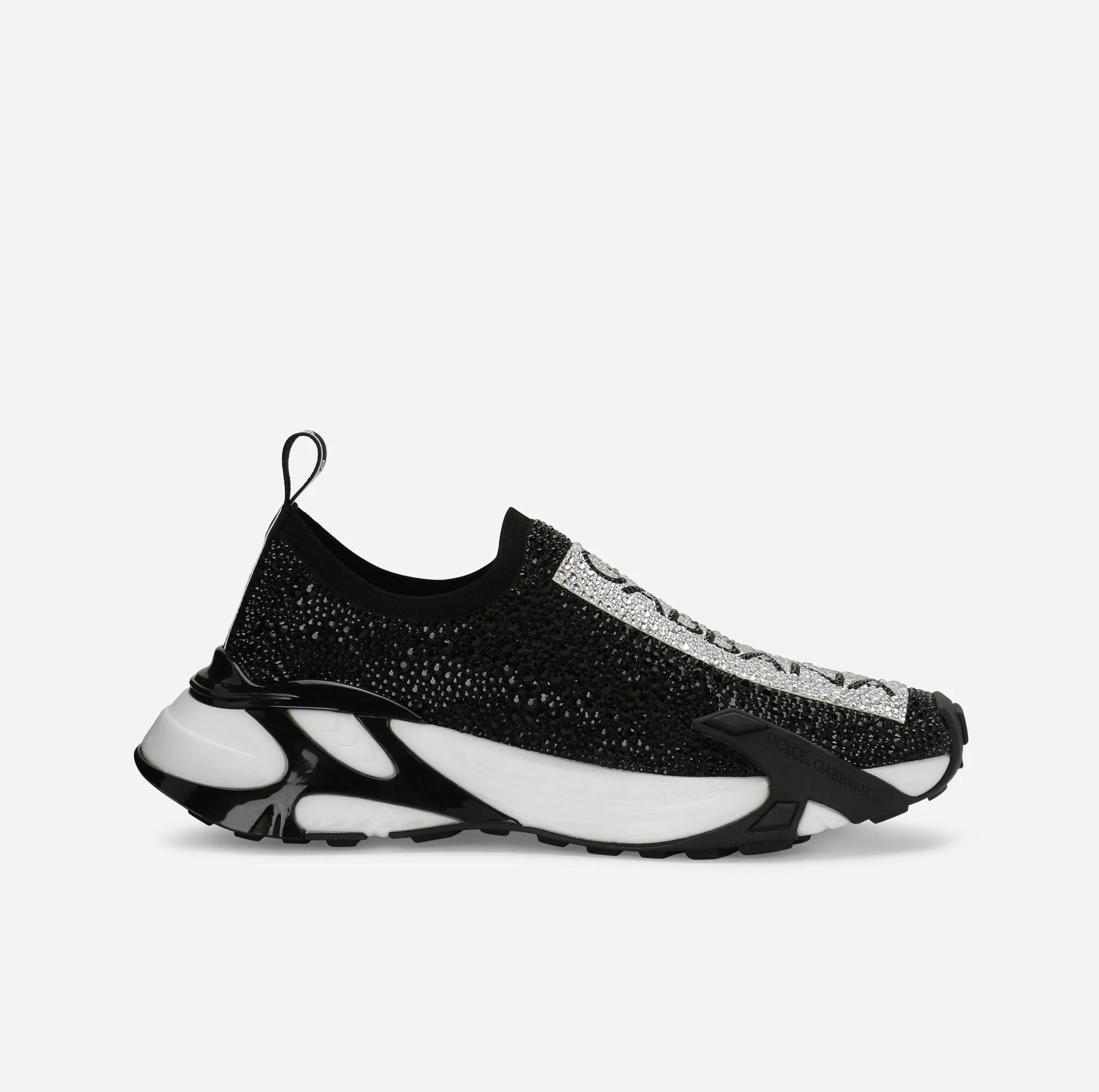 FAST SNEAKERS WITH FUSIBLE RHINESTONES
