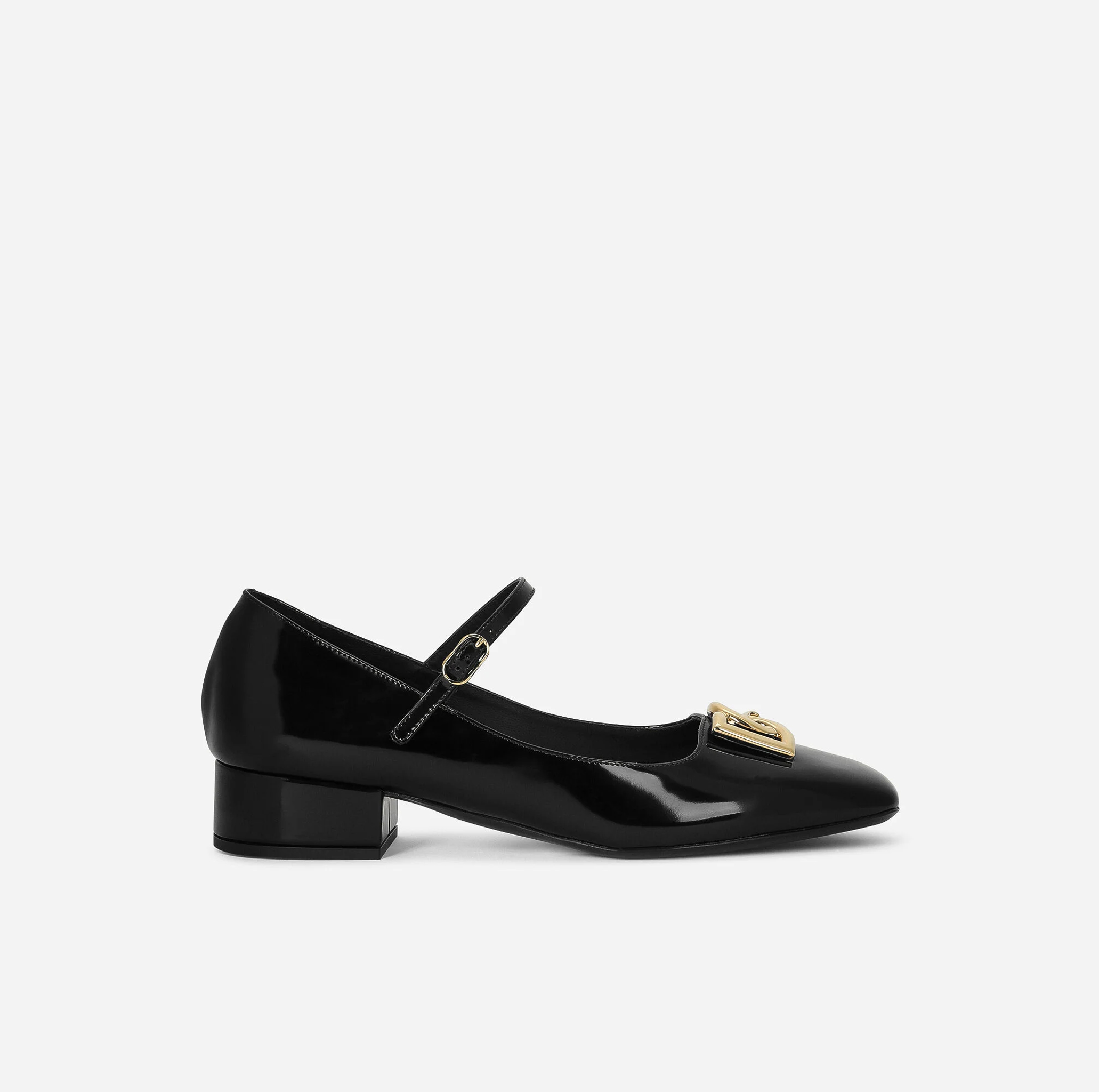 POLISHED CALFSKIN MARY JANES