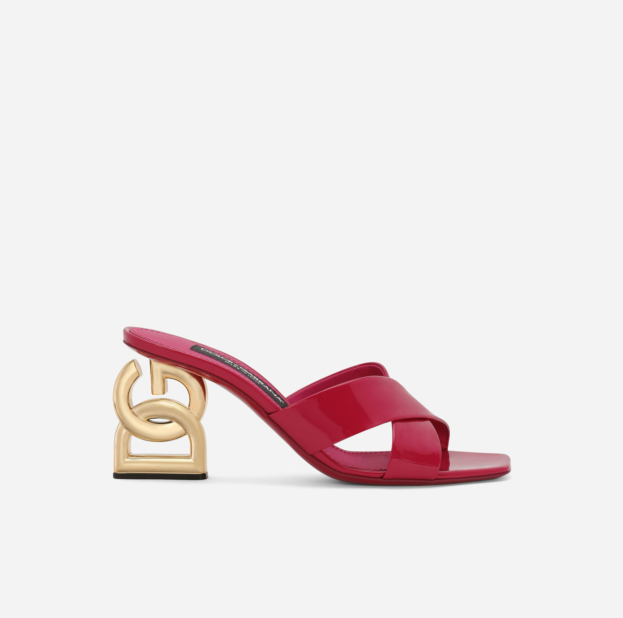 PATENT LEATHER 3.5 MULES