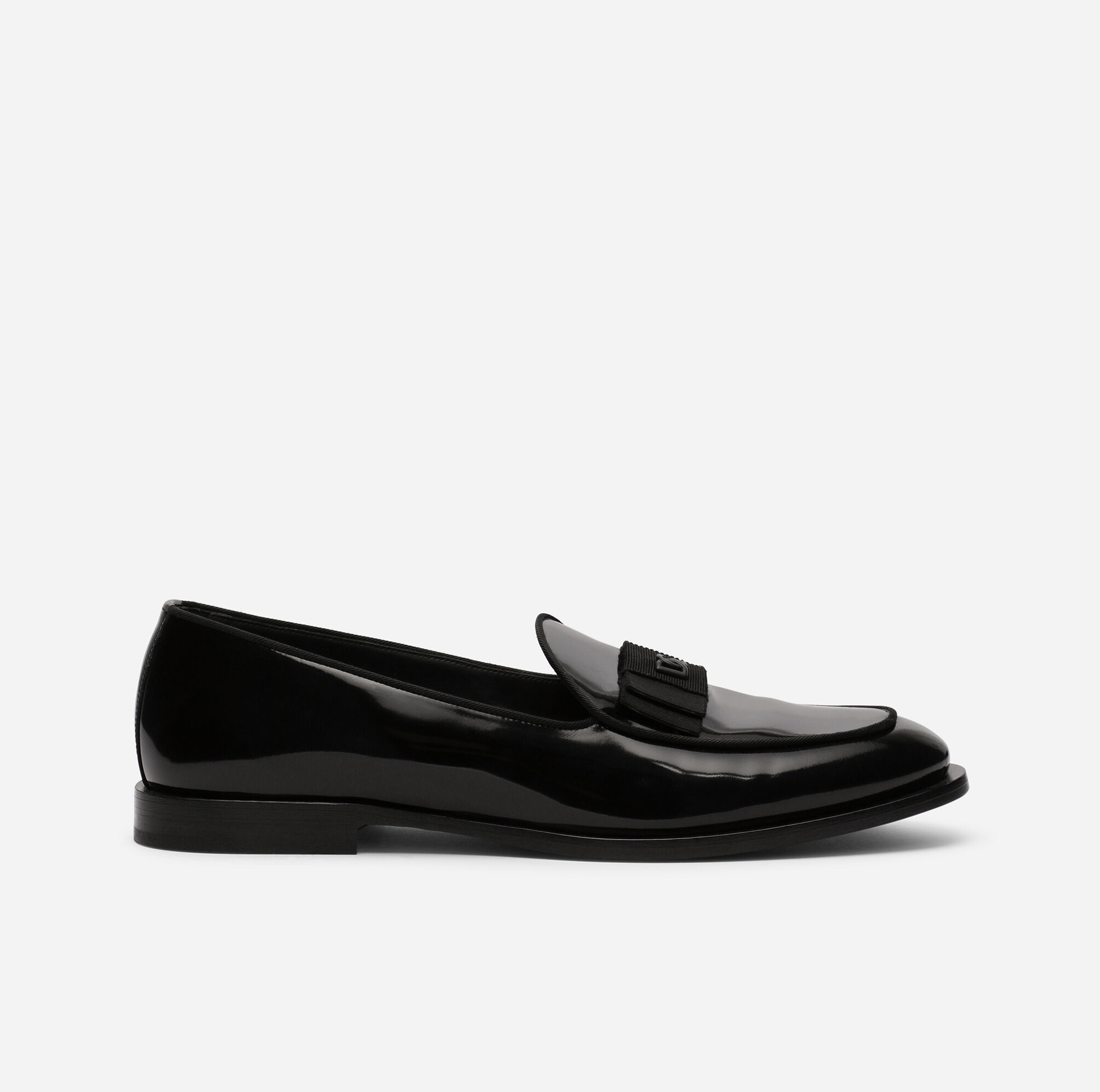 POLISHED CALFSKIN SLIPPERS
