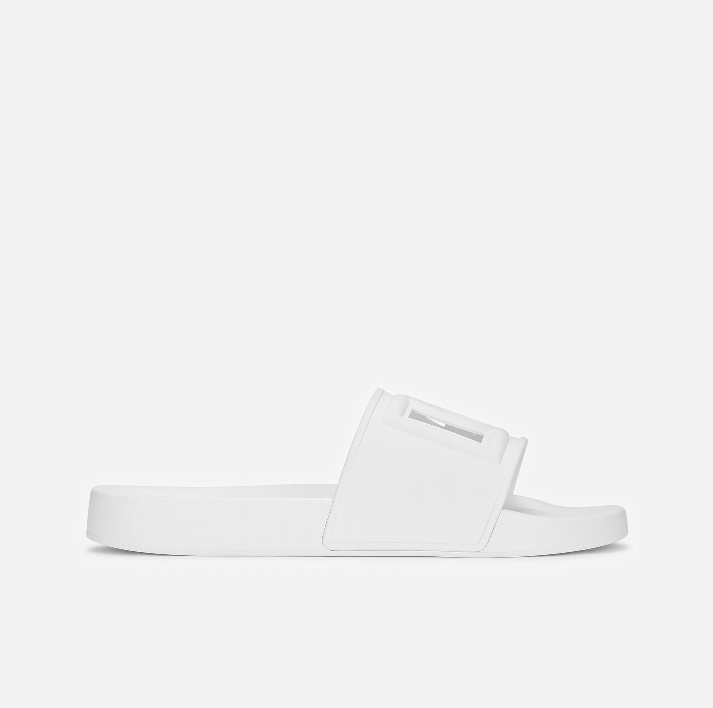 RUBBER BEACHWEAR SLIDERS WITH DG LOGO