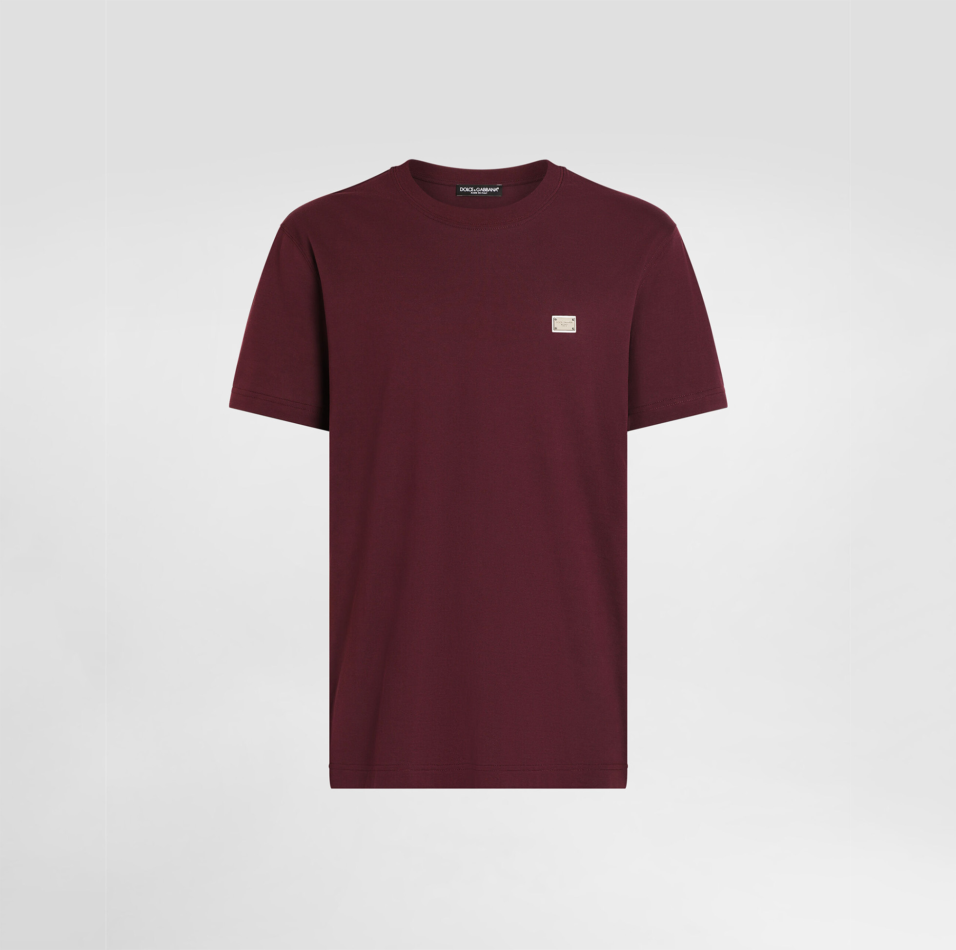 COTTON T-SHIRT WITH TAG