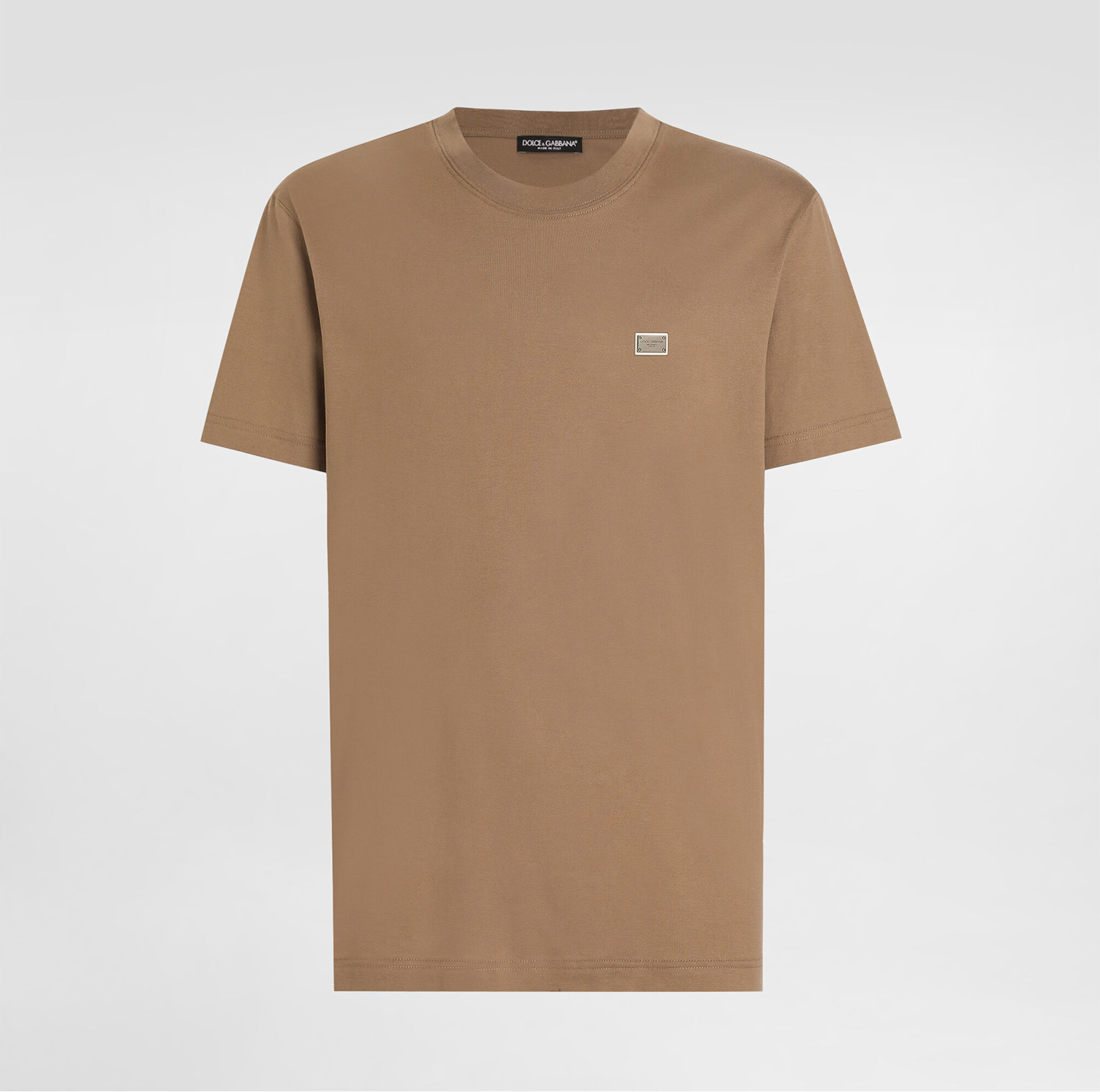 COTTON T-SHIRT WITH TAG