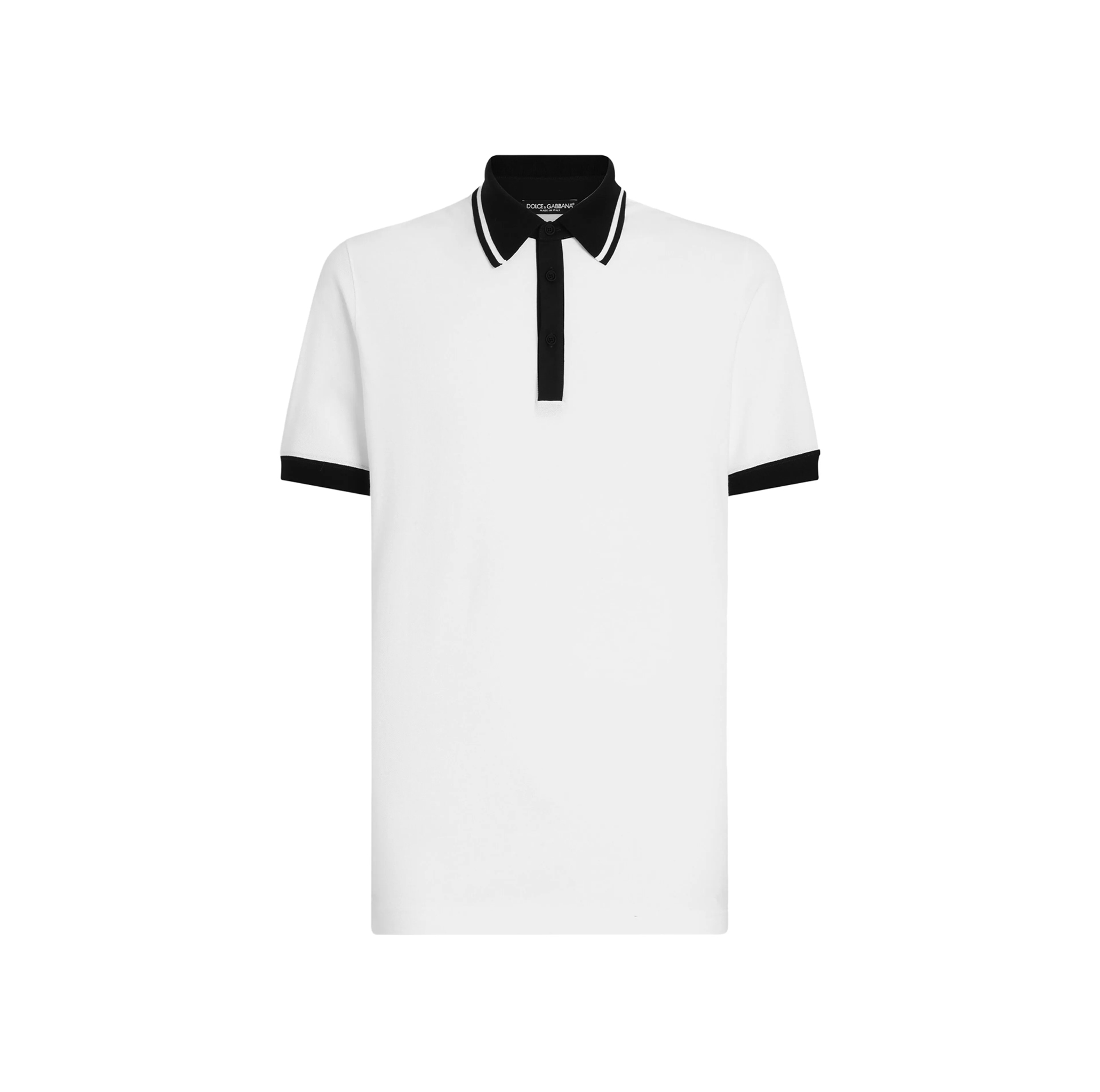 CONTRAST-TRIM POLO SHIRT