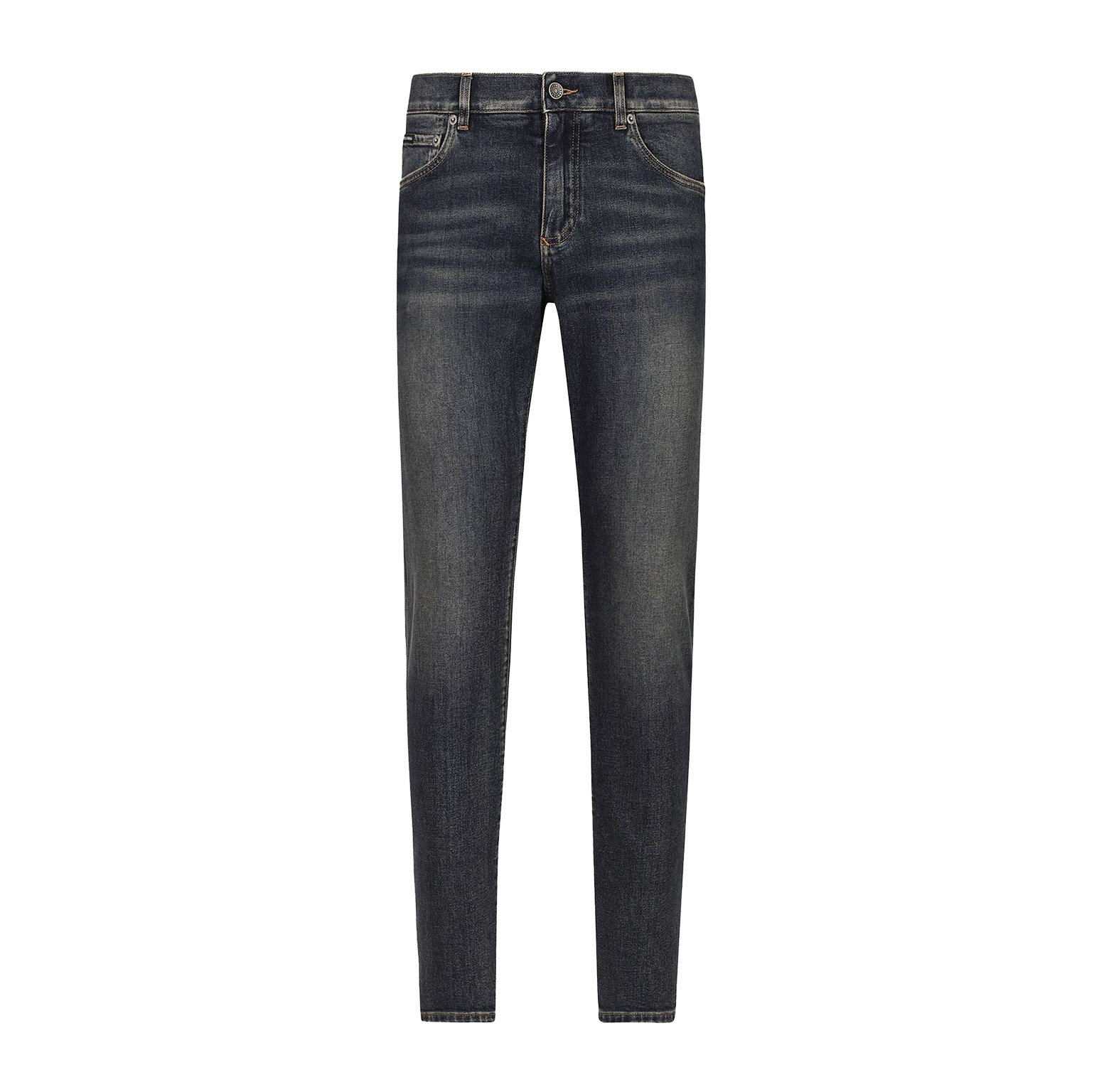 LOGO-PLAQUE SLIM-FIT JEANS