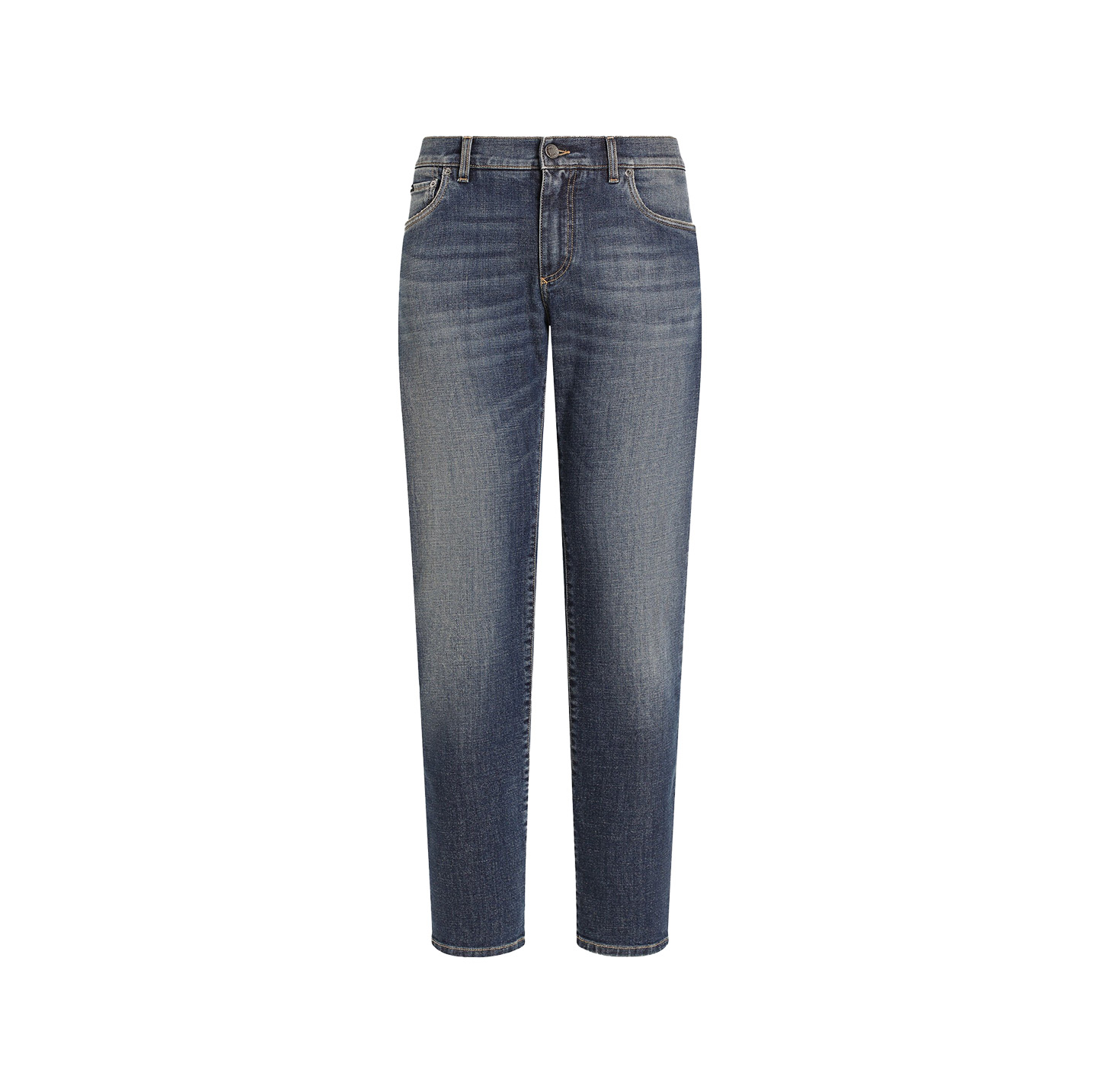 LIGHT BLUE WASH SLIM-FIT STRETCH JEANS