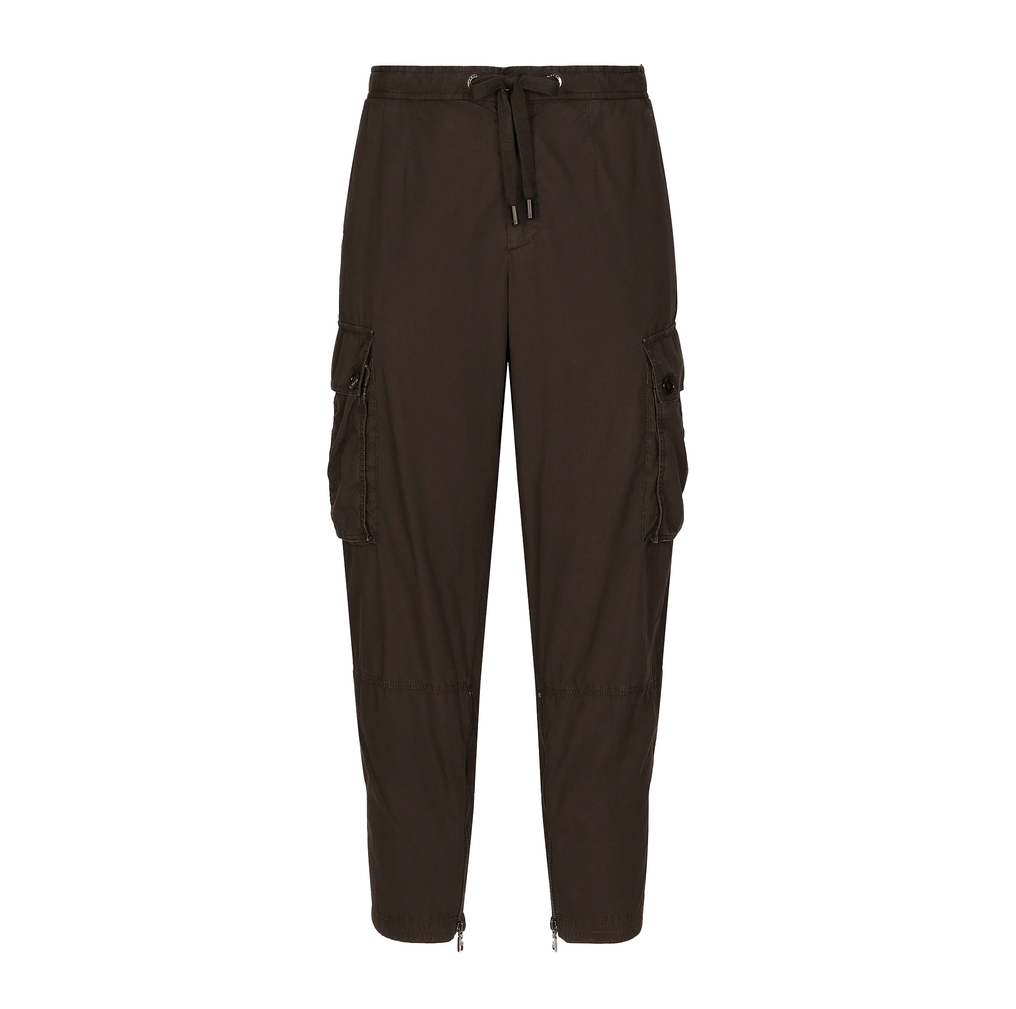 POPLIN CARGO PANTS