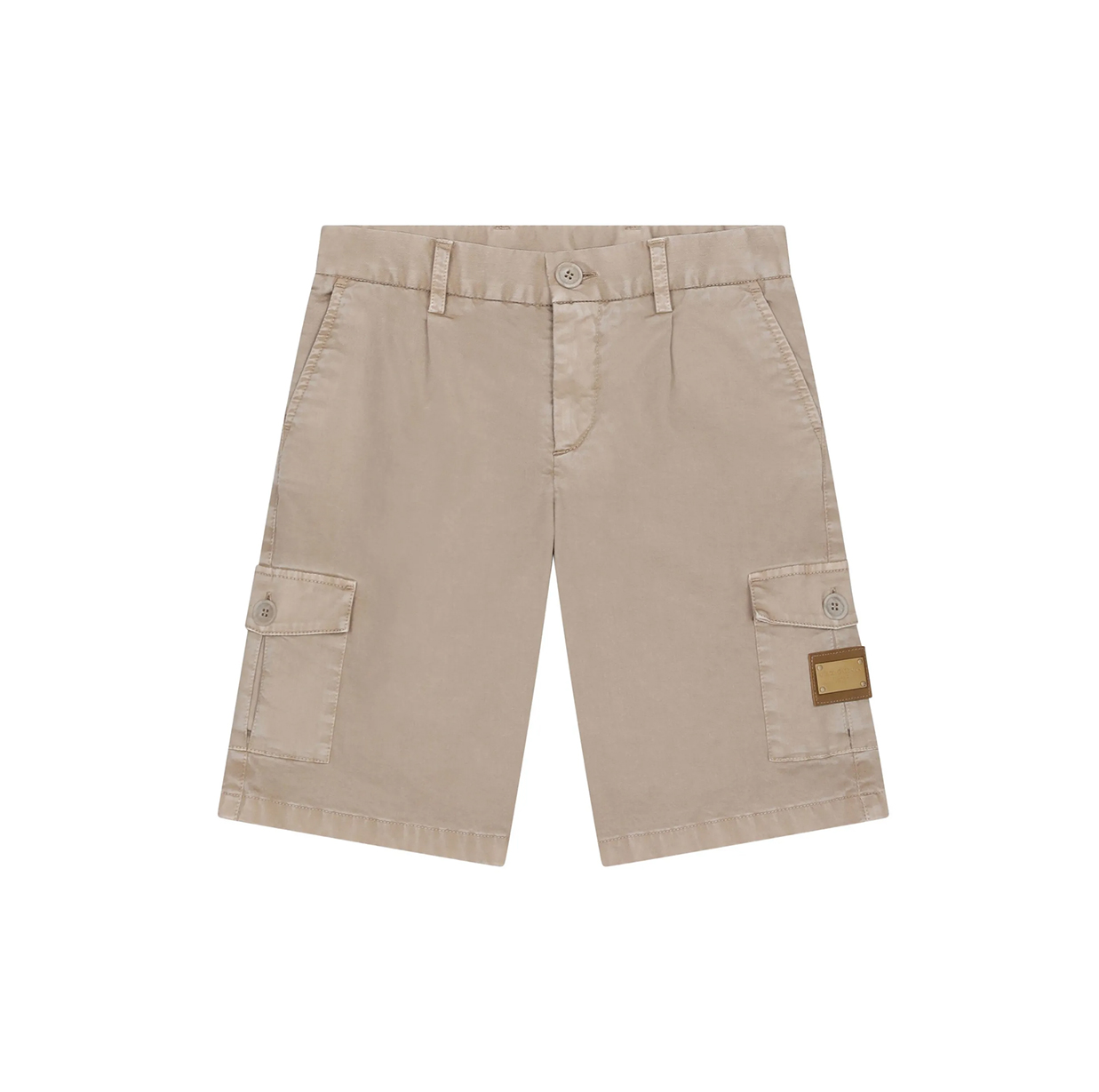 LOGO-PLAQUE BERMUDA SHORTS