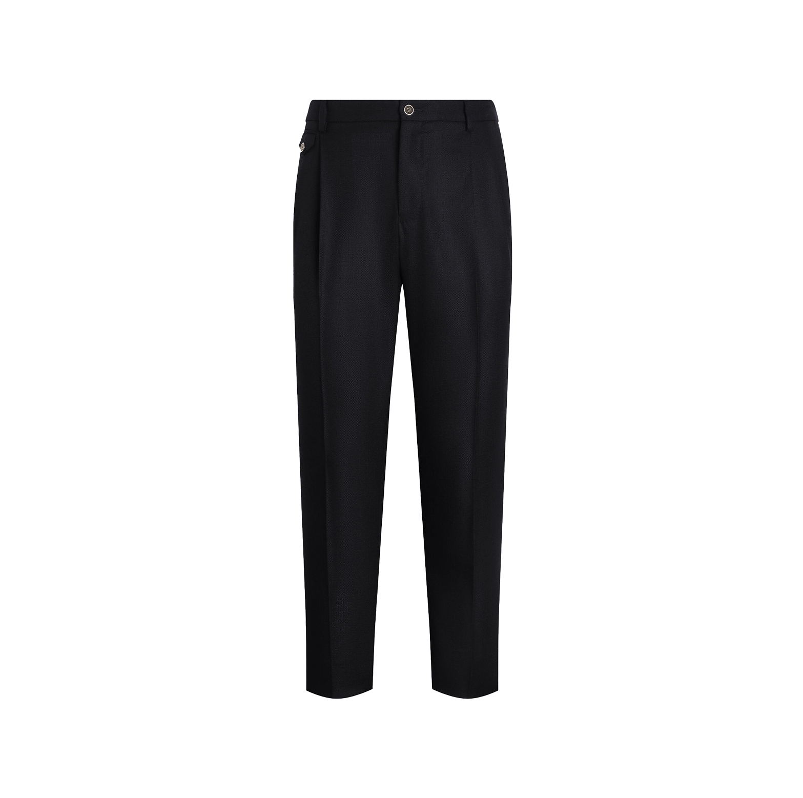 WOOL PANTS WITH DOUBLE DARTS