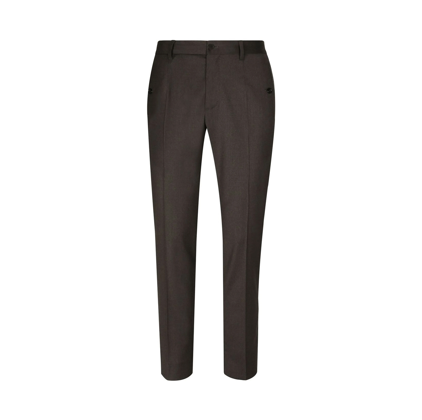 LOGO-TRIM TAILORED TROUSERS