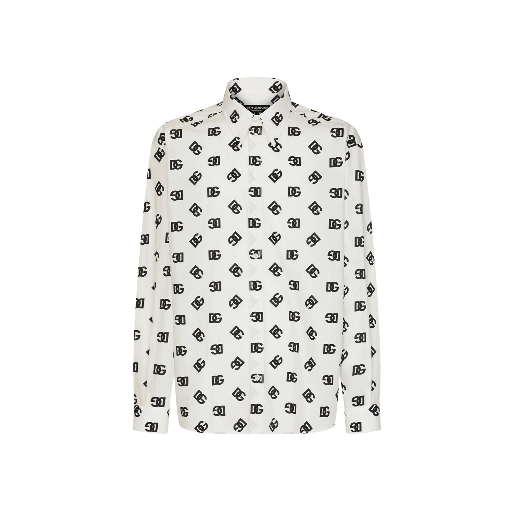 DG MONOGRAM COTTON SHIRT