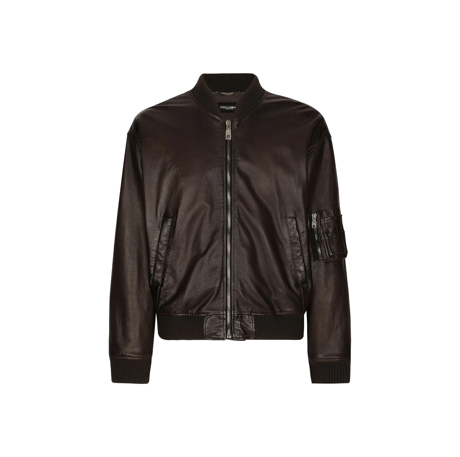 LAMBSKIN BOMBER JACKET