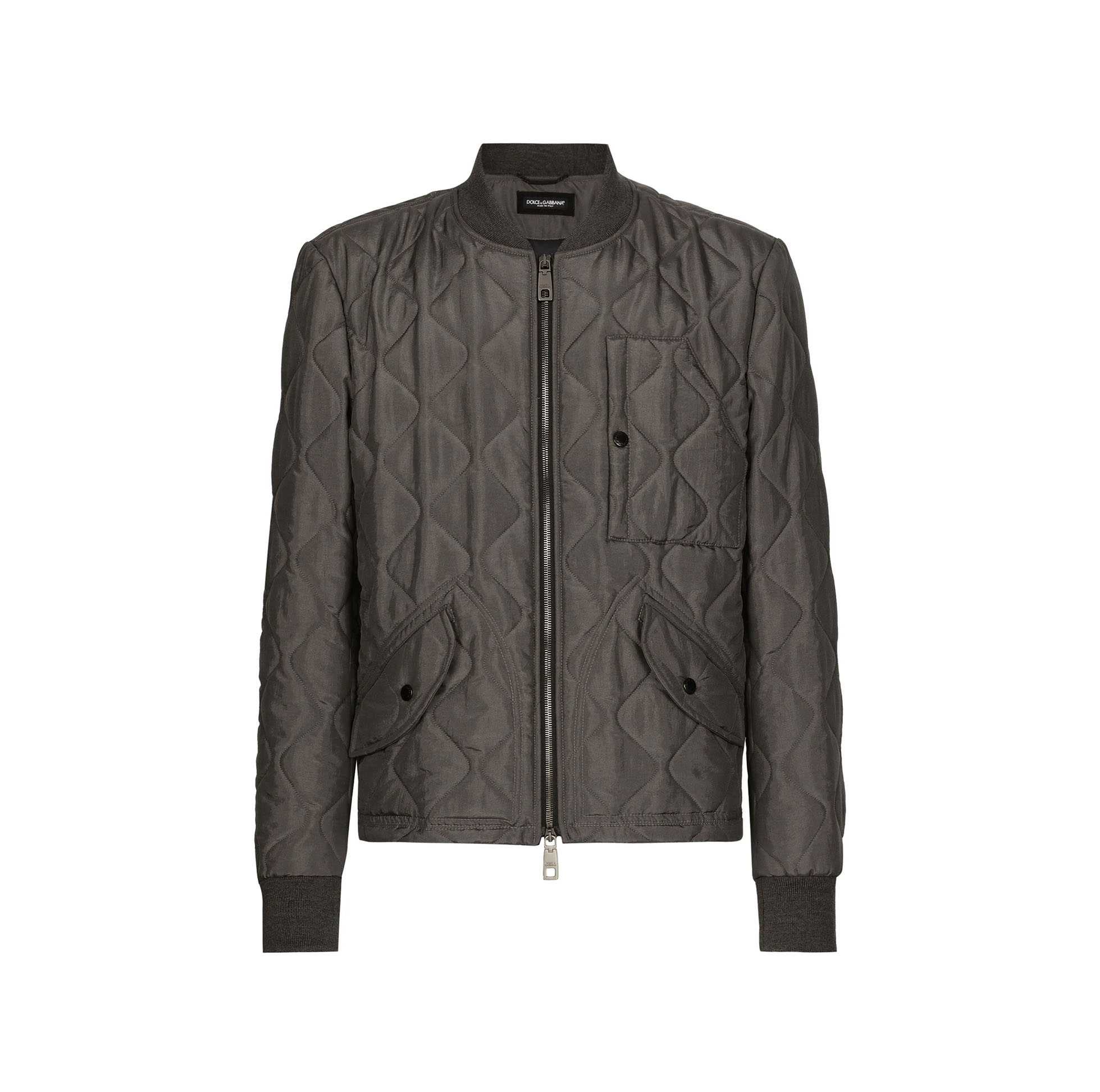 QUILTED BOMBER JACKET