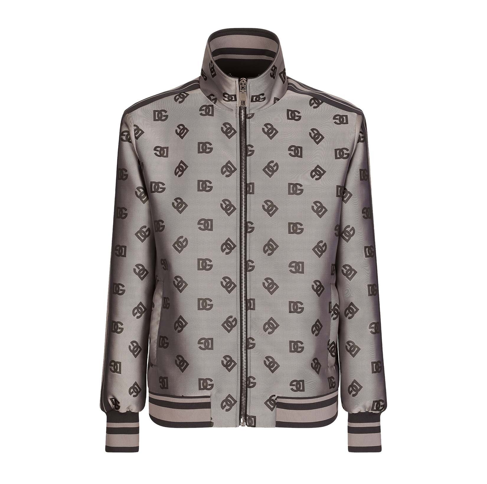 JACQUARD JACKET WITH DG MONOGRAM DETAIL