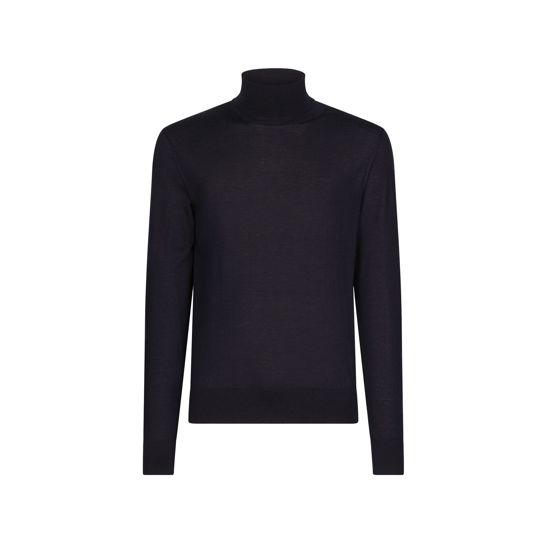 CASHMERE AND SILK TURTLE-NECK SWEATER