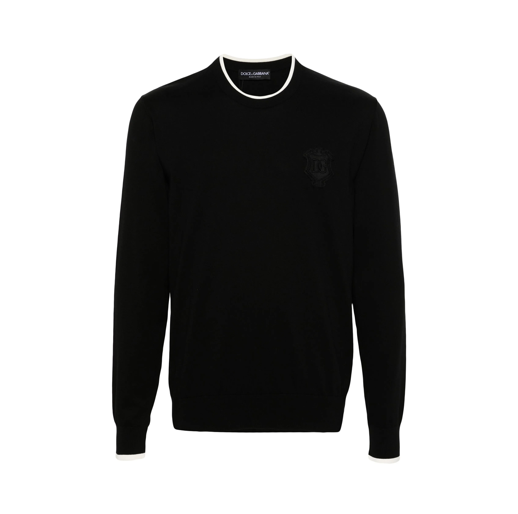 LOGO-EMBROIDERED SWEATER