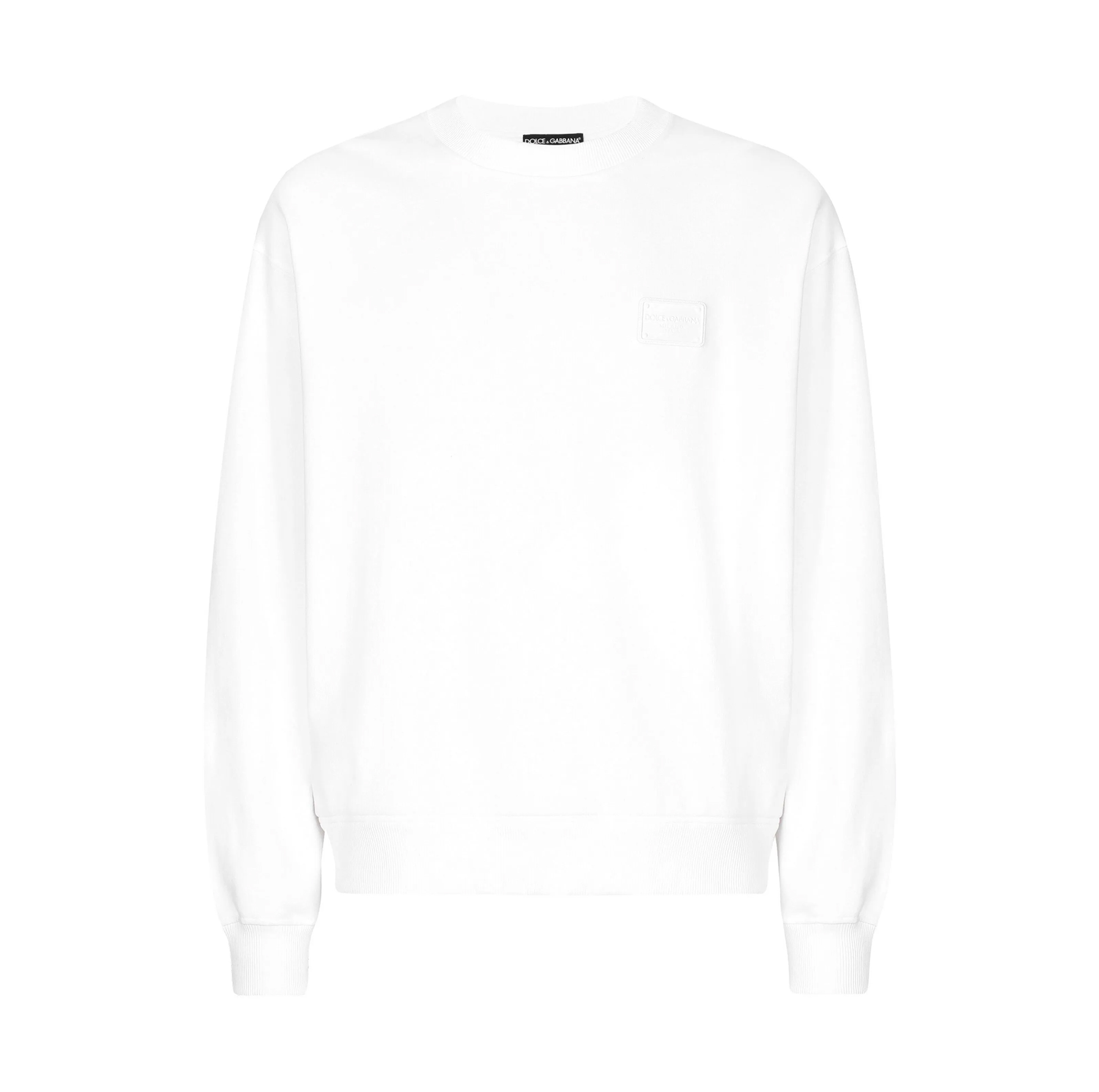LOGO-APPLIQUÉ COTTON SWEATSHIRT