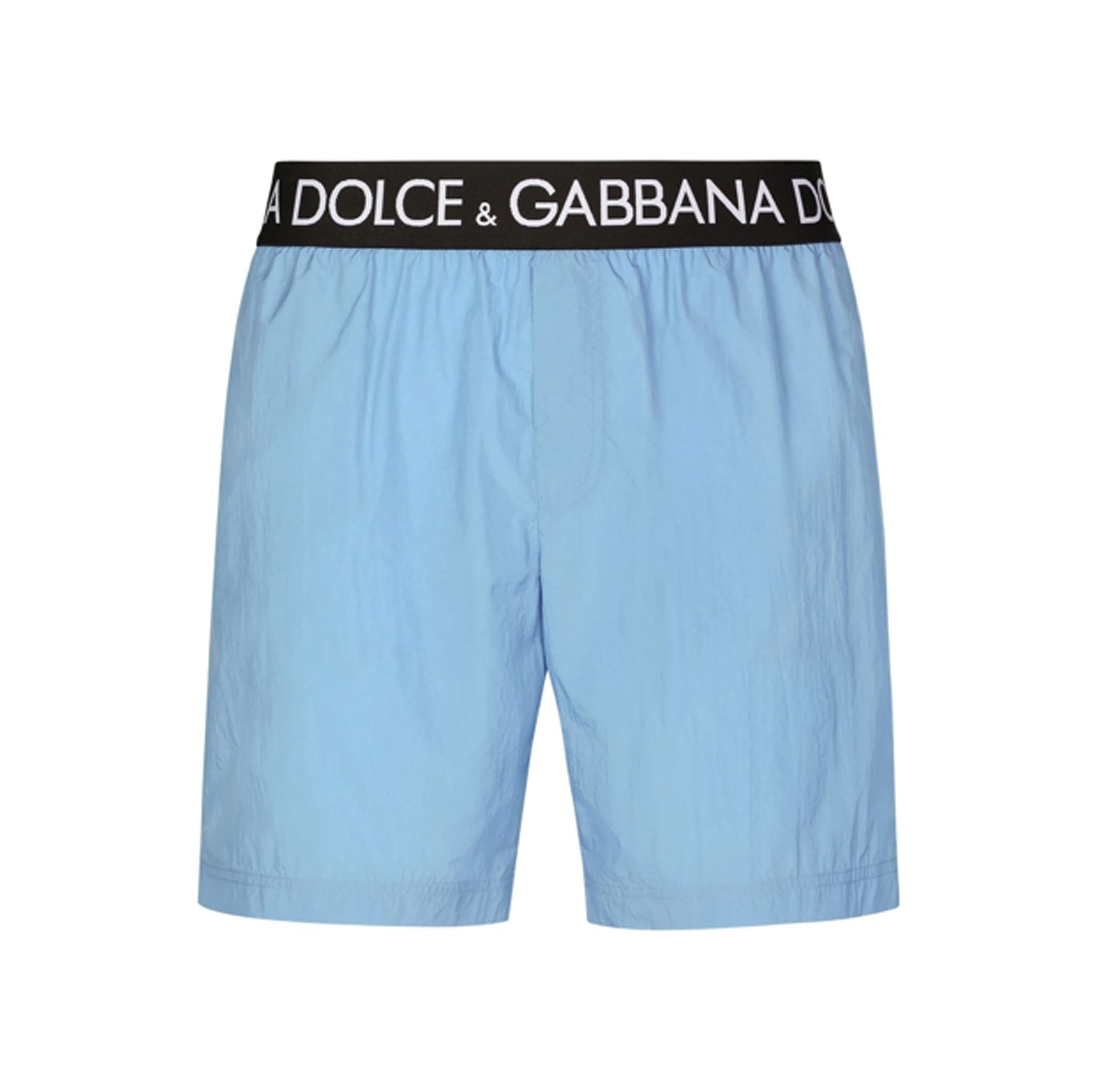 LOGO-WAIST SWIM SHORTS