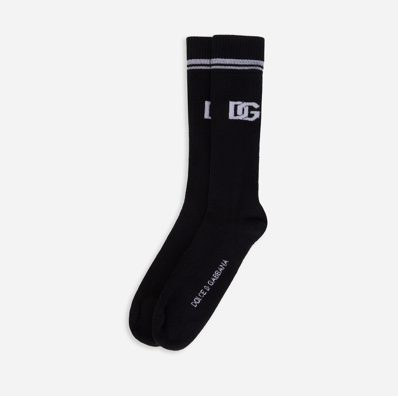 COTTON JACQUARD SOCKS WITH DG LOGO