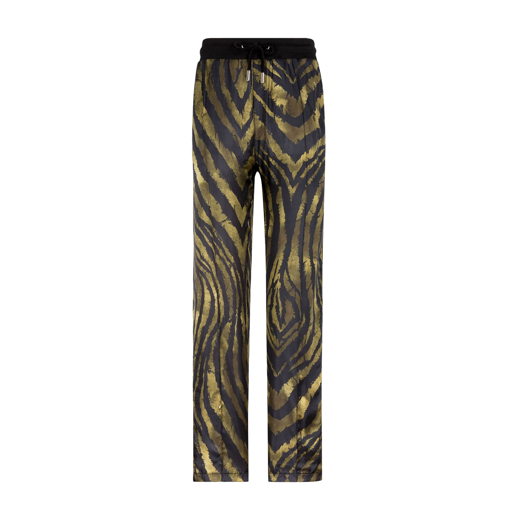 FREEDOM-PRINT SILK TRACK PANTS