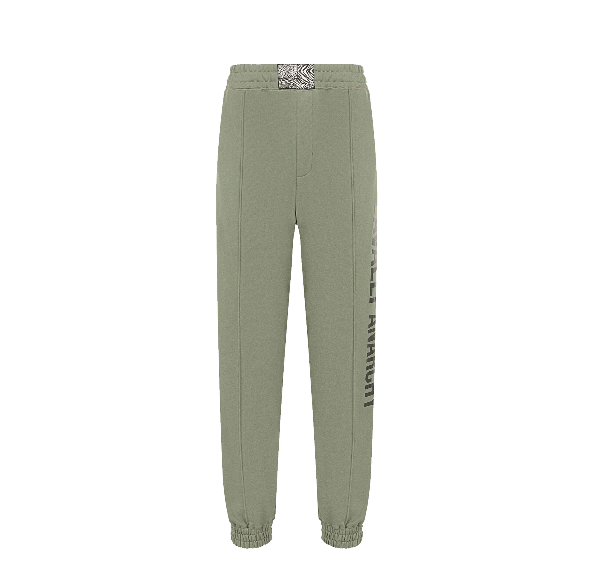 SLOGAN-PRINT COTTON SWEATPANTS