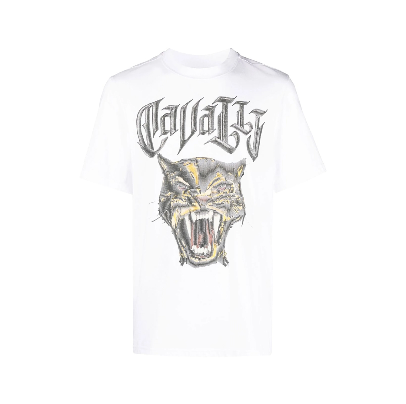 PANTHER-PRINT SHORT-SLEEVED T-SHIRT