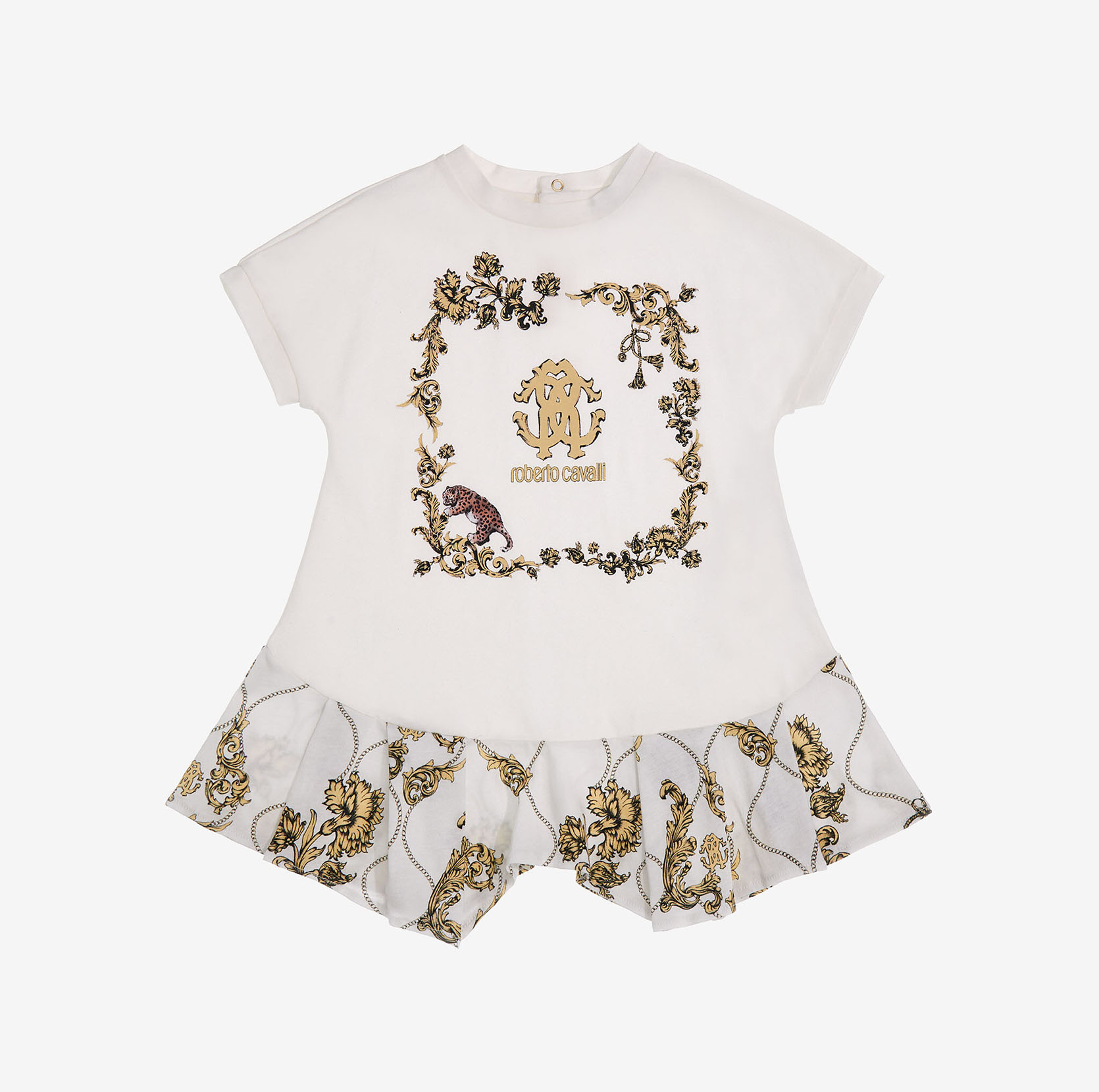 PRINTED ROMPER FOR GIRLS