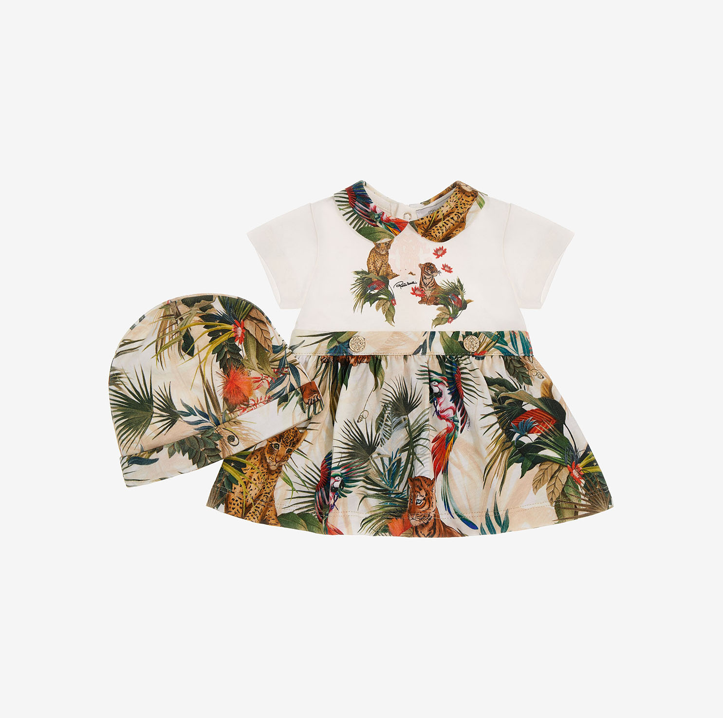 JUNGLE PRINT DRESS