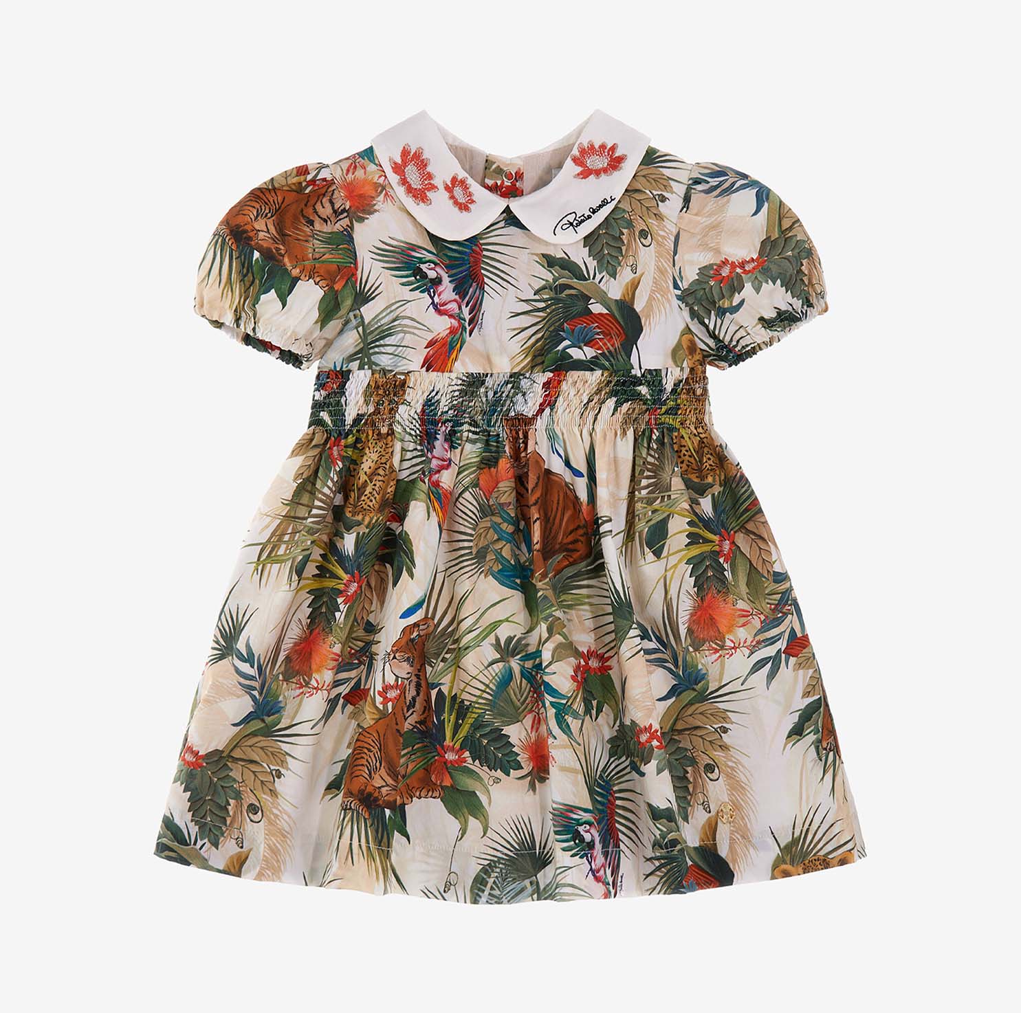 JUNGLE PRINT DRESS FOR GIRLS