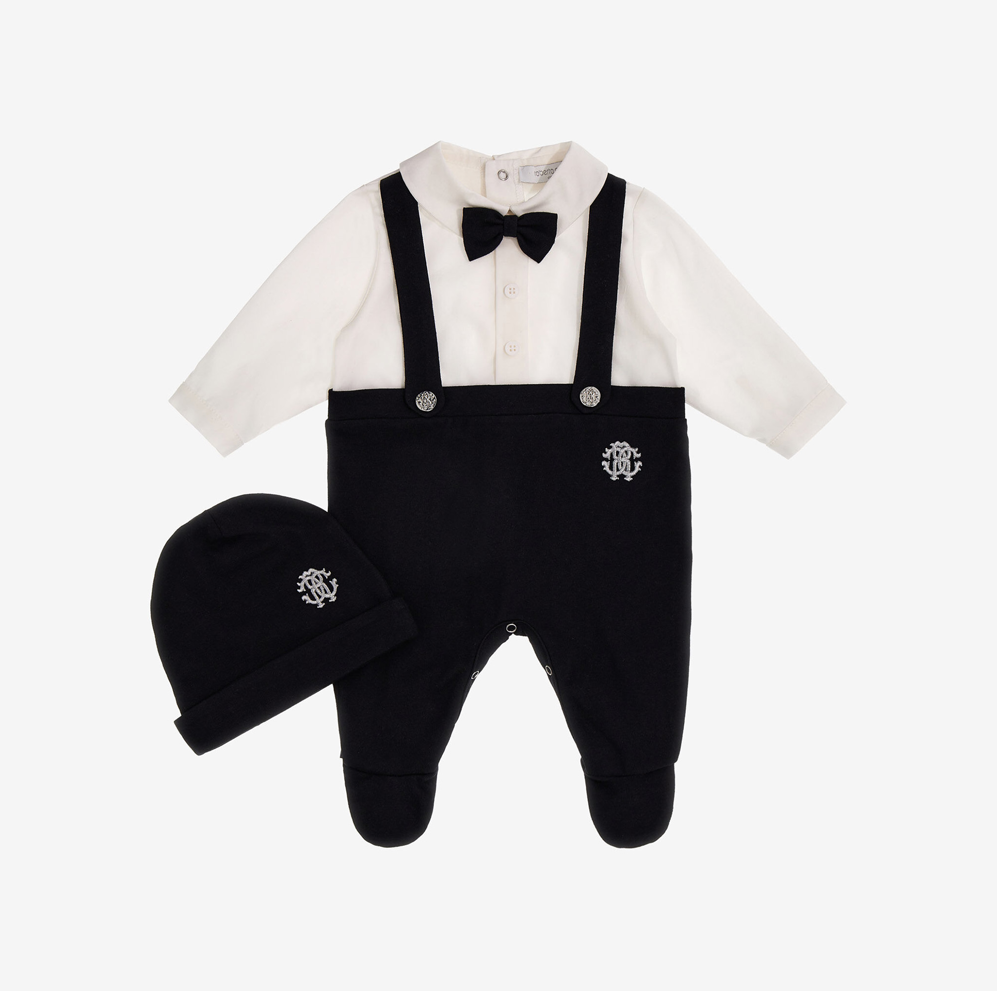 RC MONOGRAM BABYGROW SET