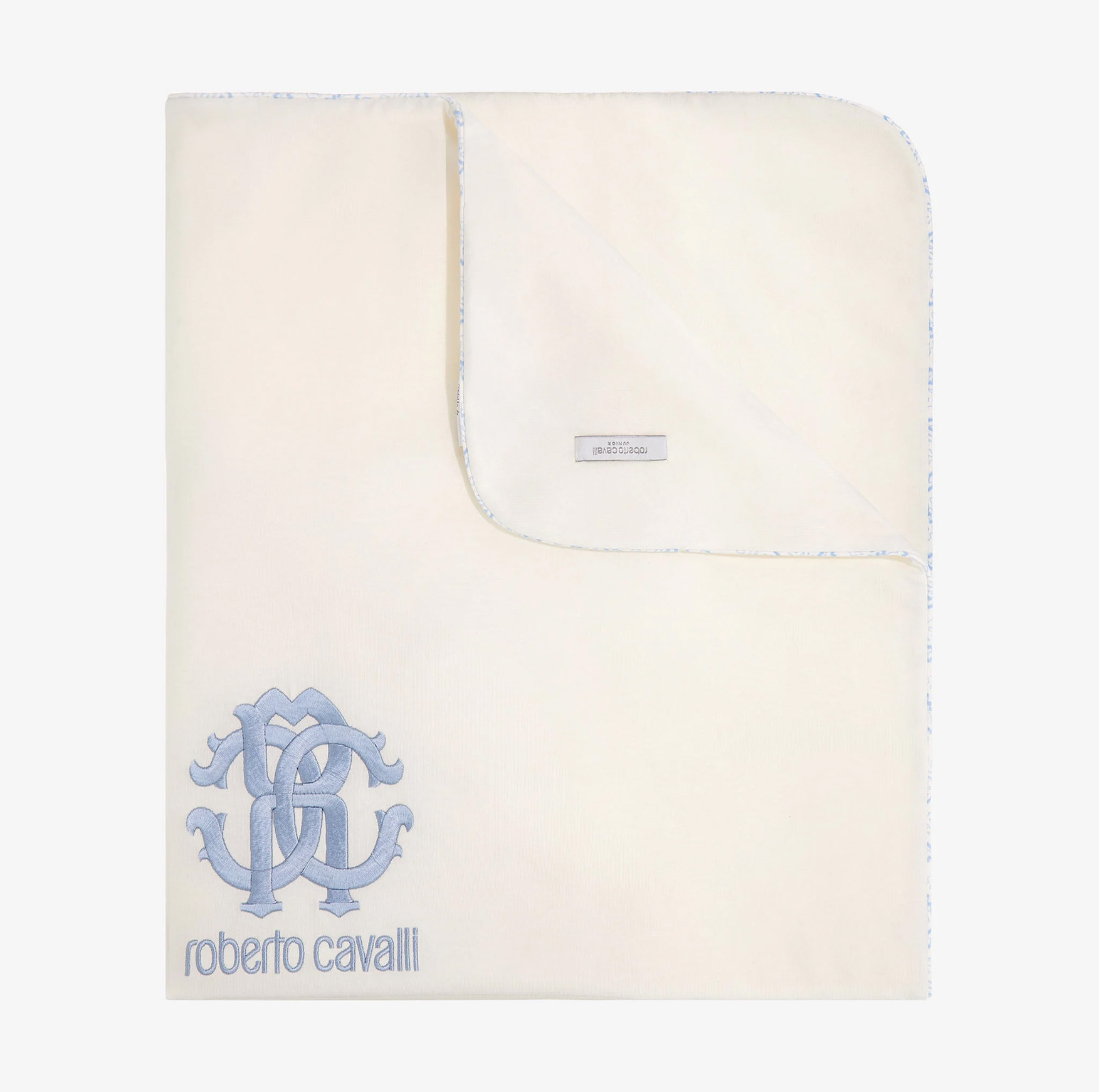 LOGO PRINT BABY BLANKET