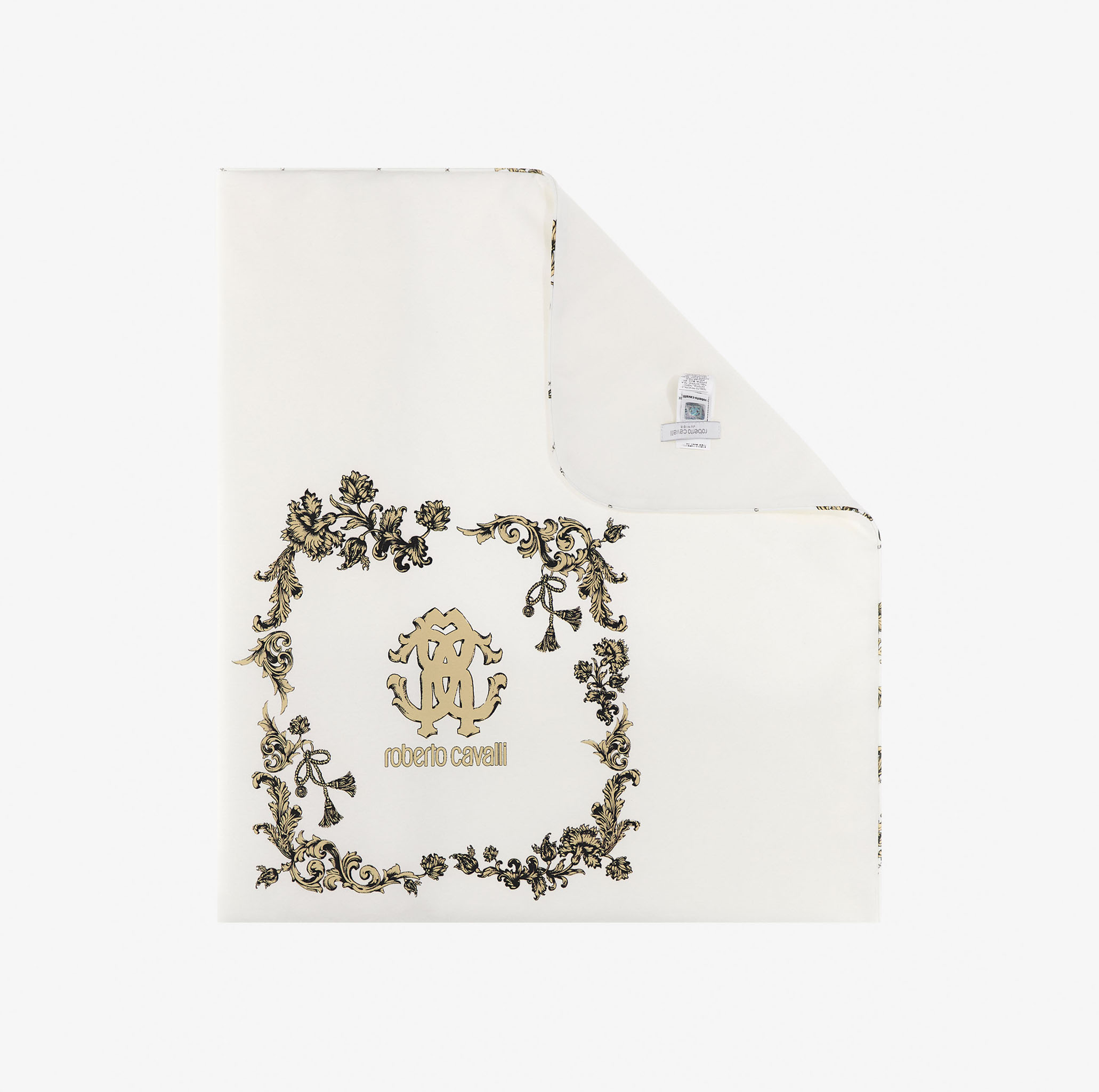 LOGO PRINT BABY BLANKET