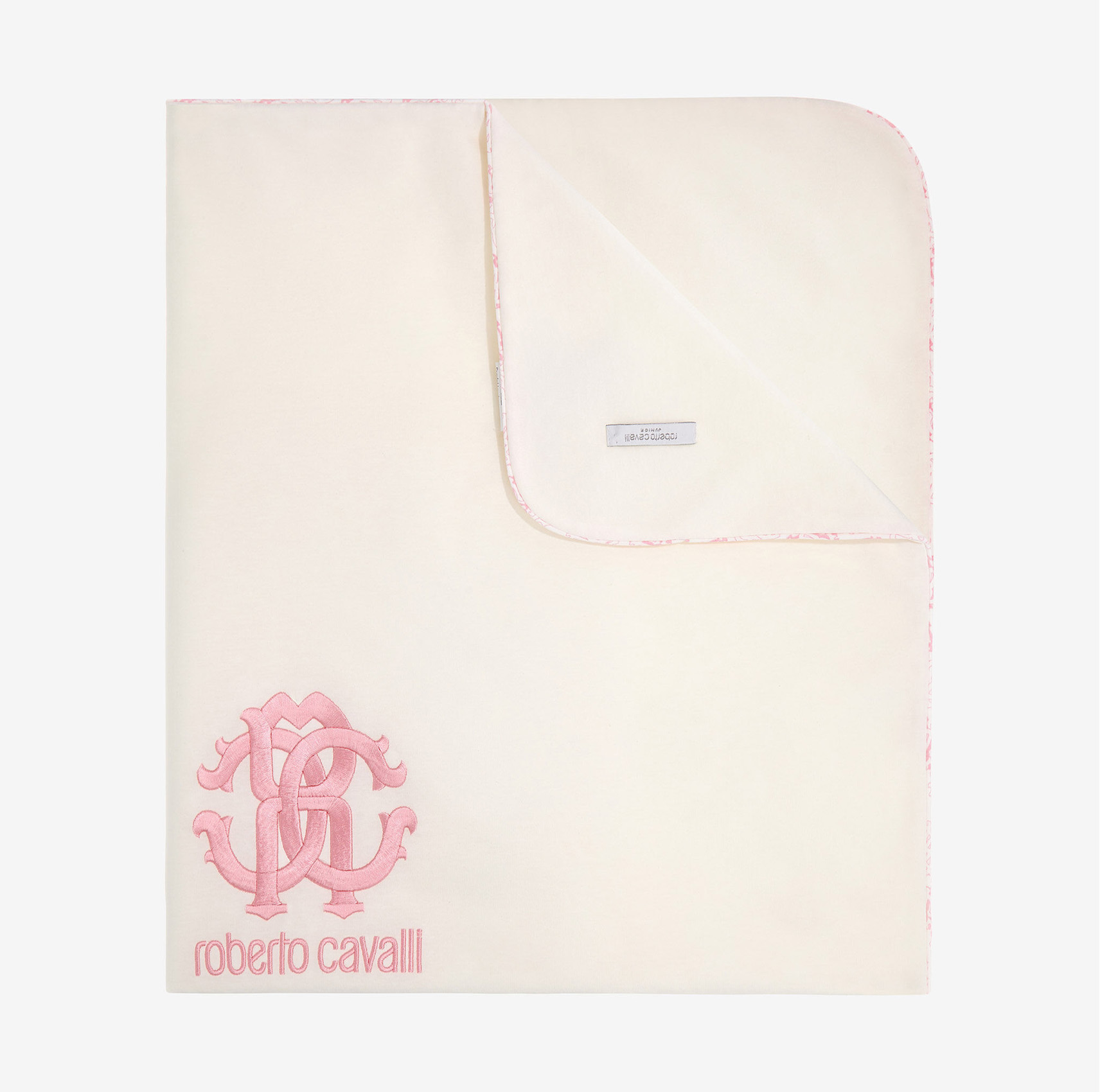 LOGO PRINT BABY BLANKET