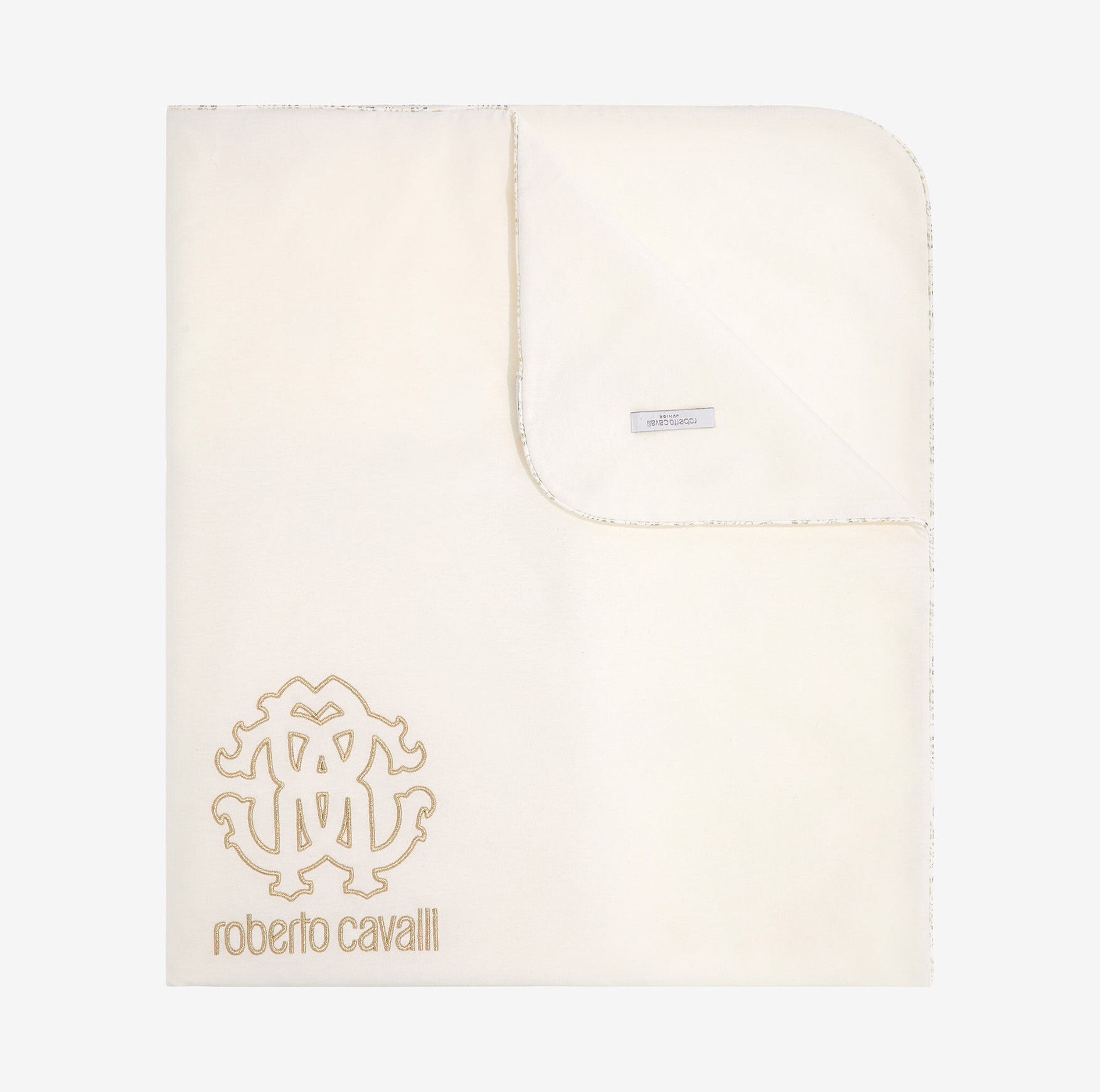 LOGO PRINT BABY BLANKET