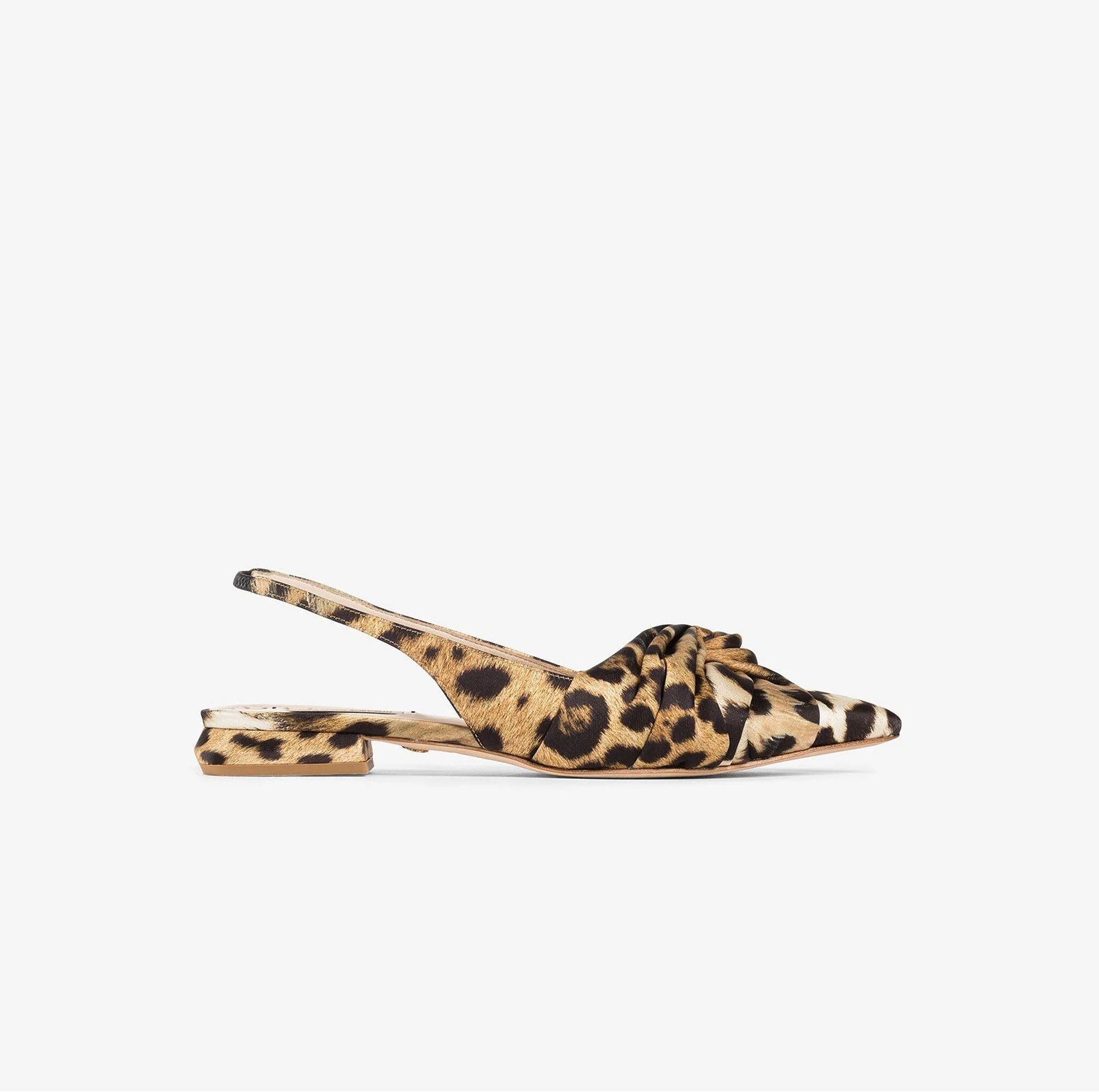 LE PETTEGOLE SLINGBACK WITH JAGUAR PRINT