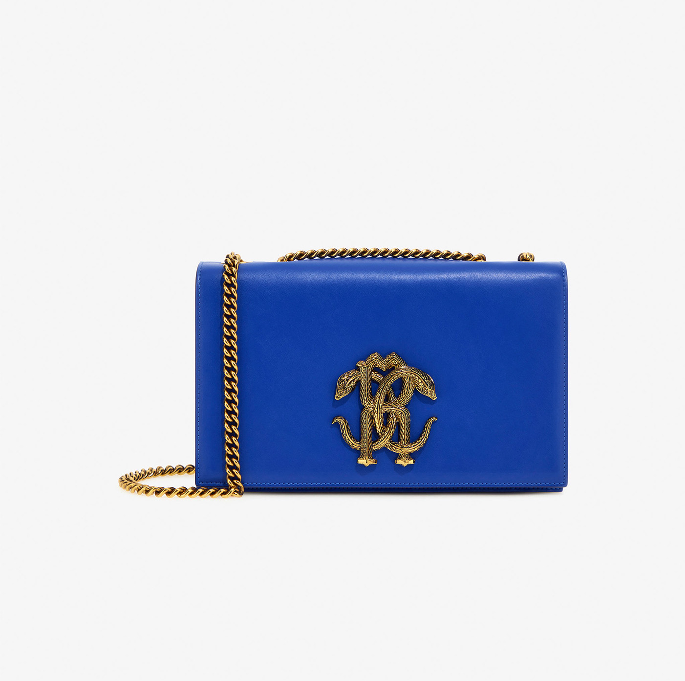 SHOULDER BAG WITH MONOGRAM MIRROR SNAKE