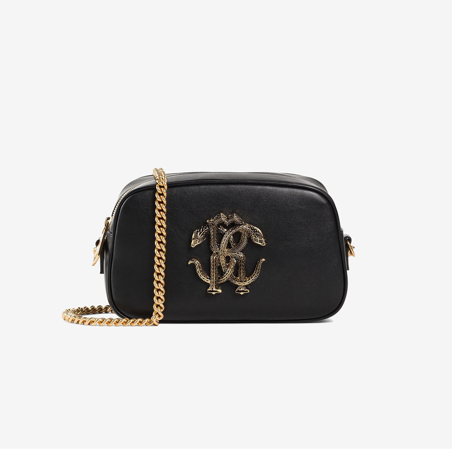 MIRROR SNAKE SHOULDER BAG