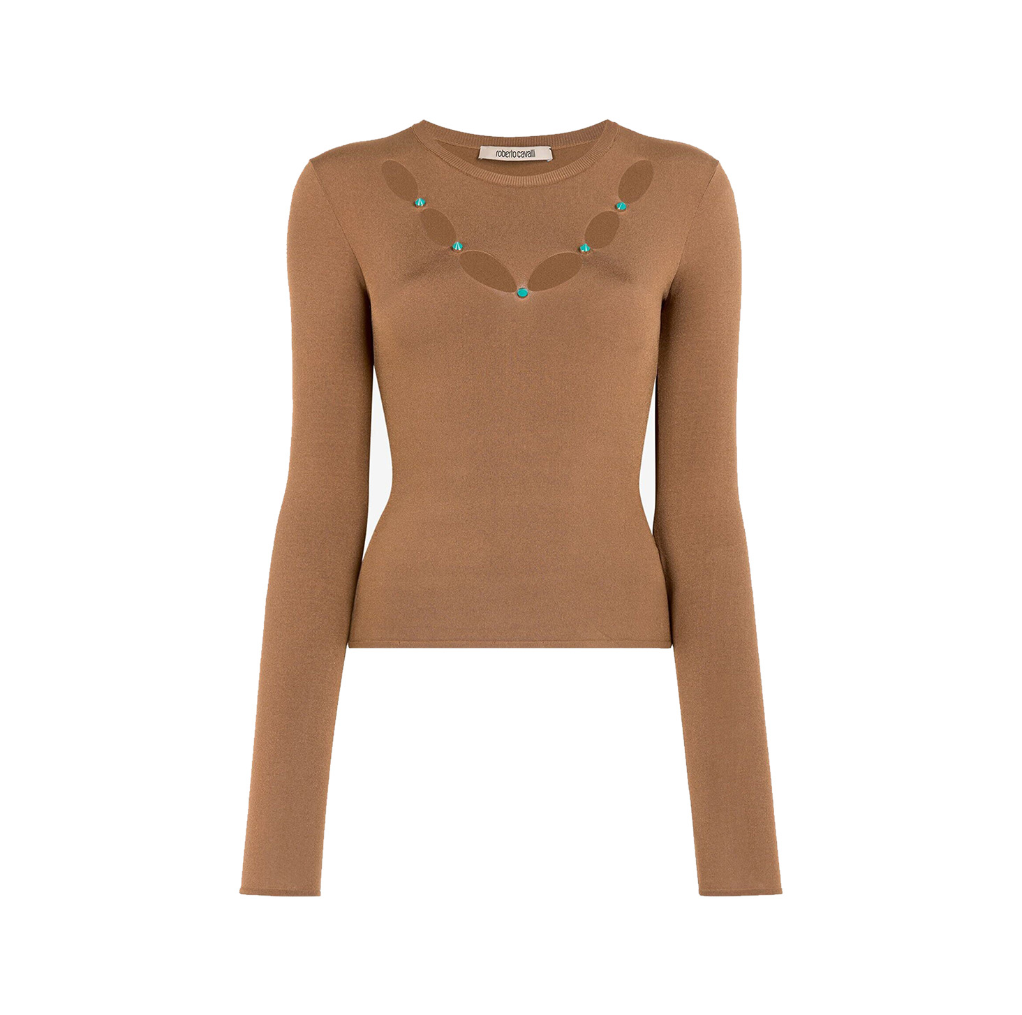 KNIT TOP WITH CUT-OUT