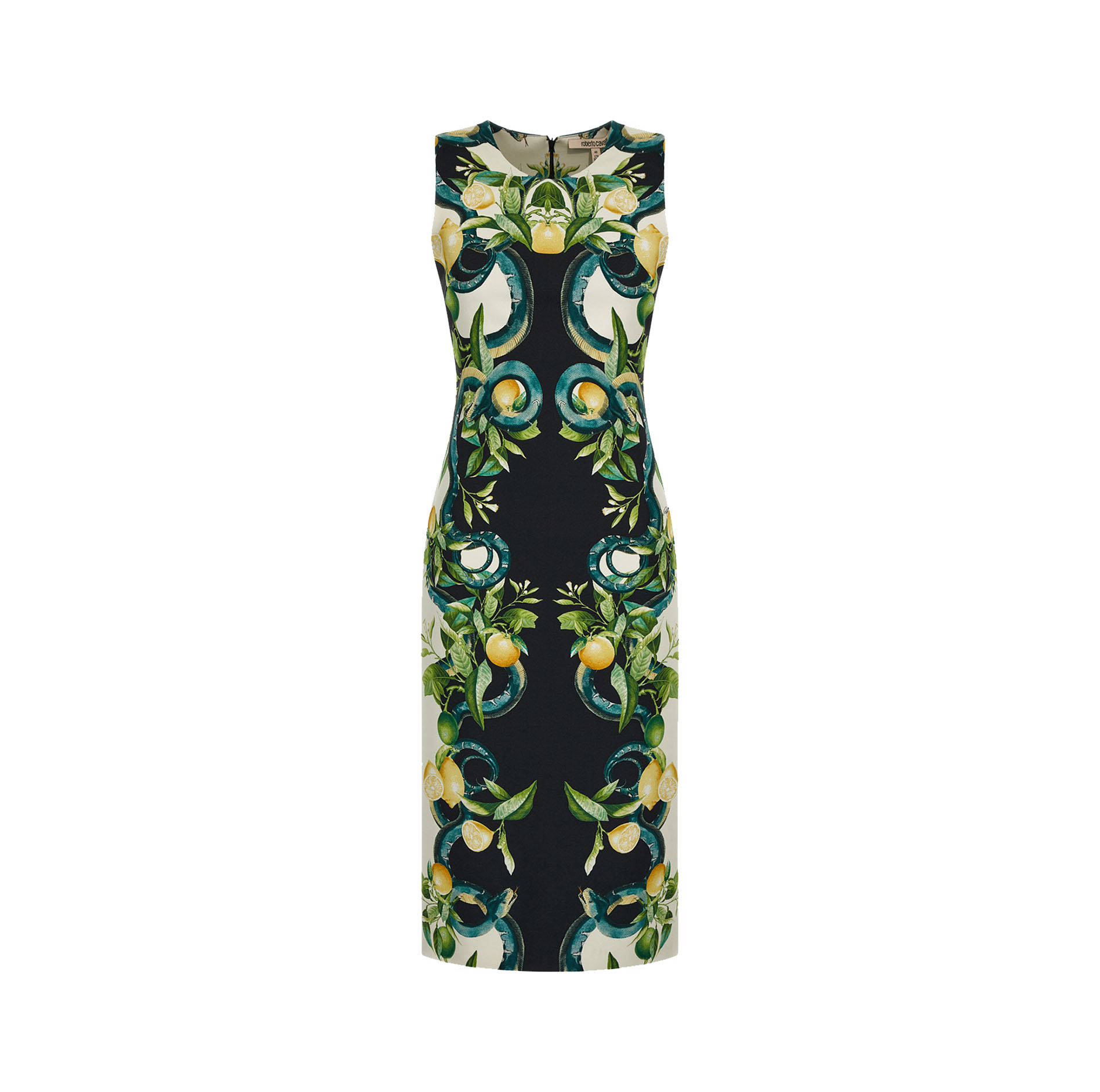 SHORT LEMON PRINT DRESS