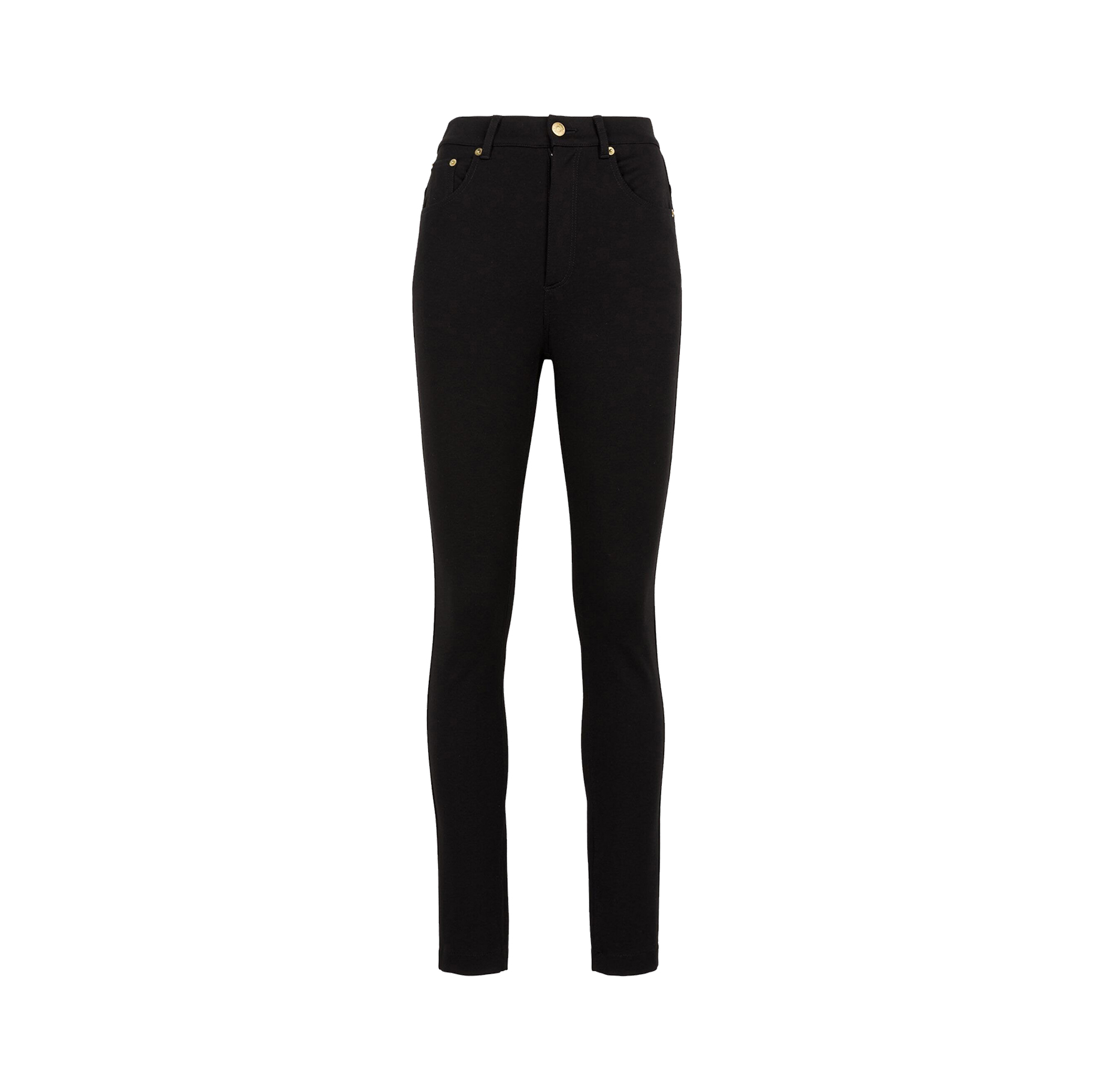HIGH-RISE SKINNY TROUSERS