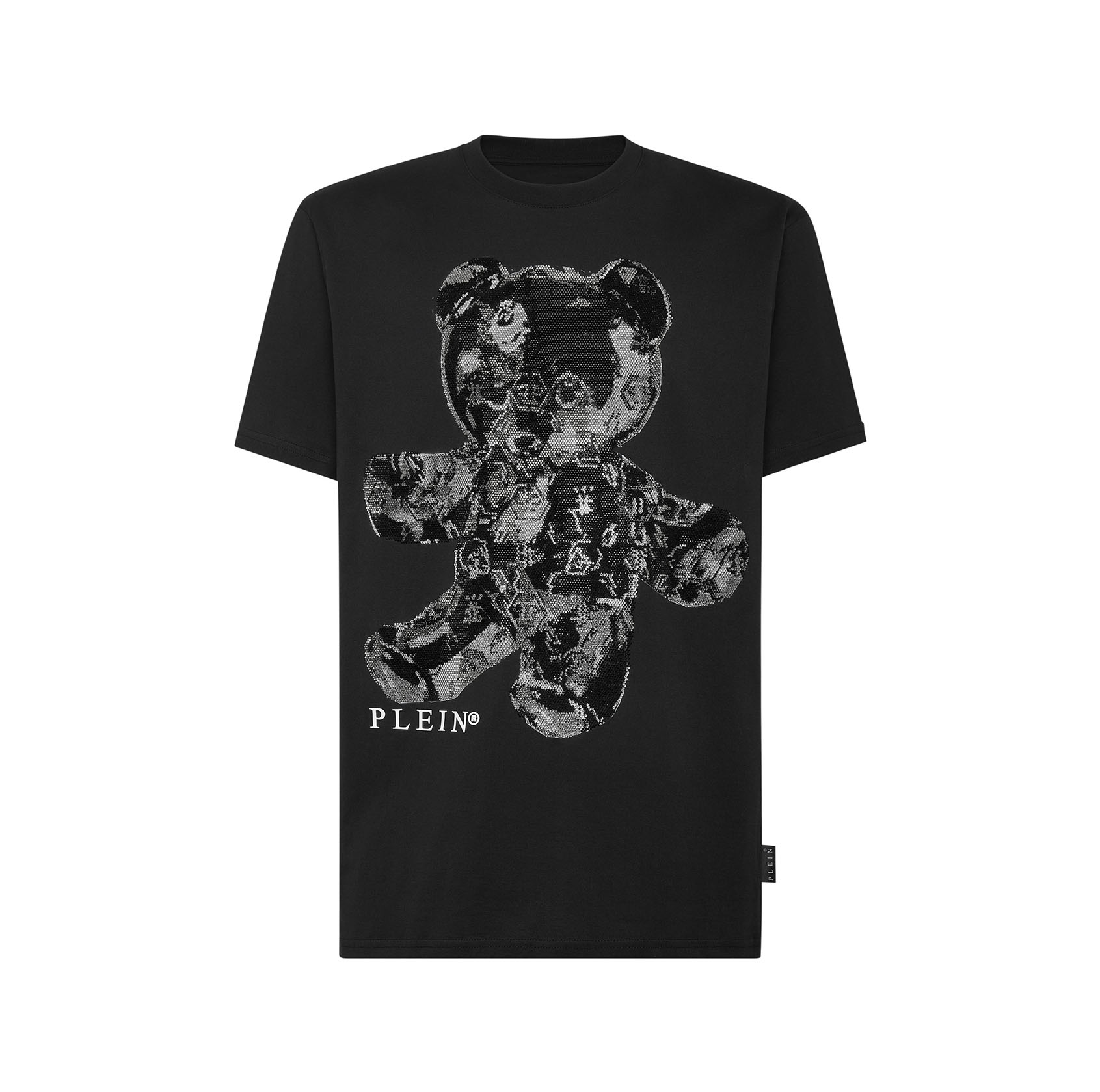 T-SHIRT ROUND NECK SS TEDDY GLASS