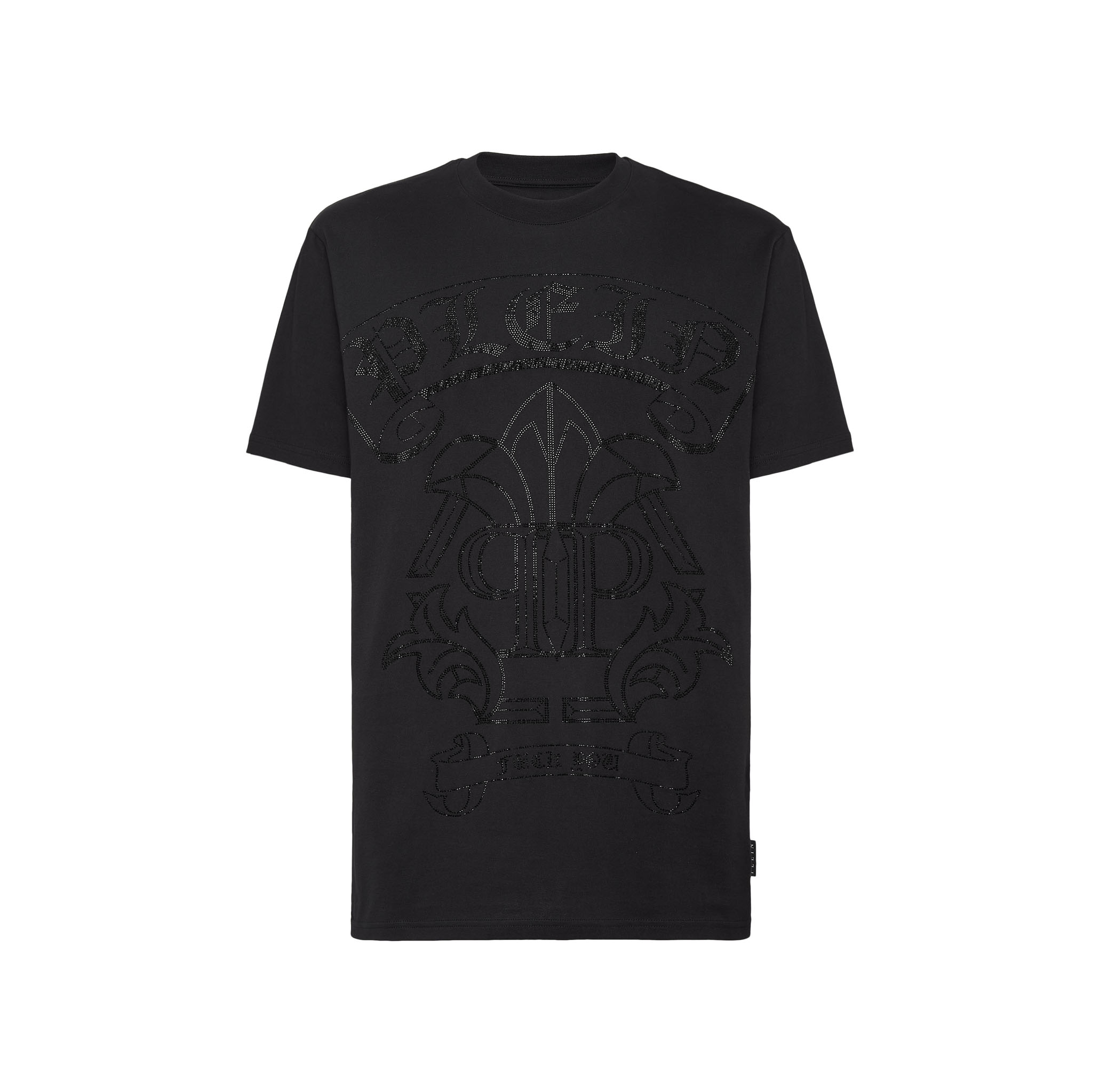 T-SHIRT ROUND NECK SS GOTHIC BANNER