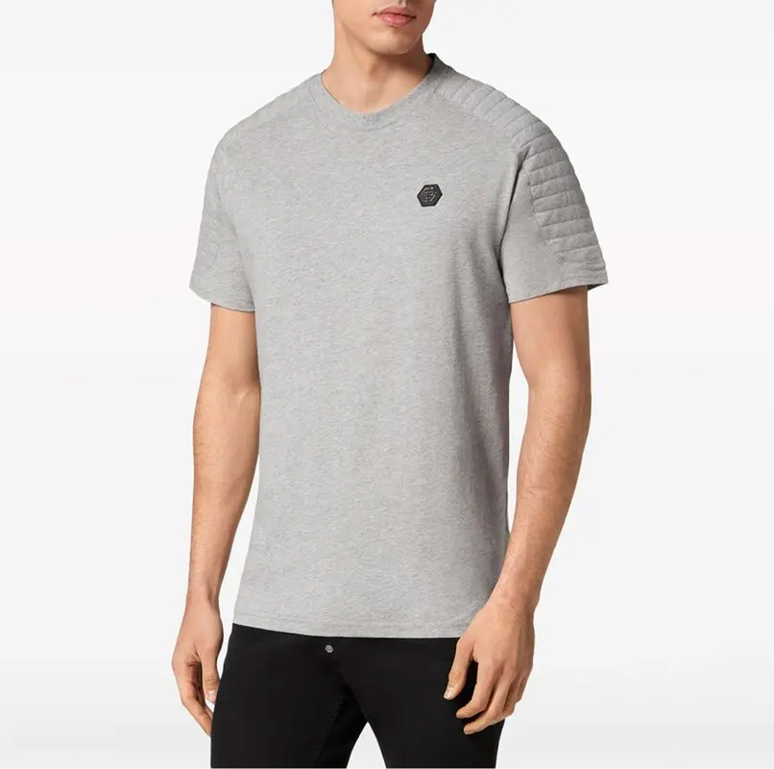 LOGO-APPLIQUE COTTON T-SHIRT