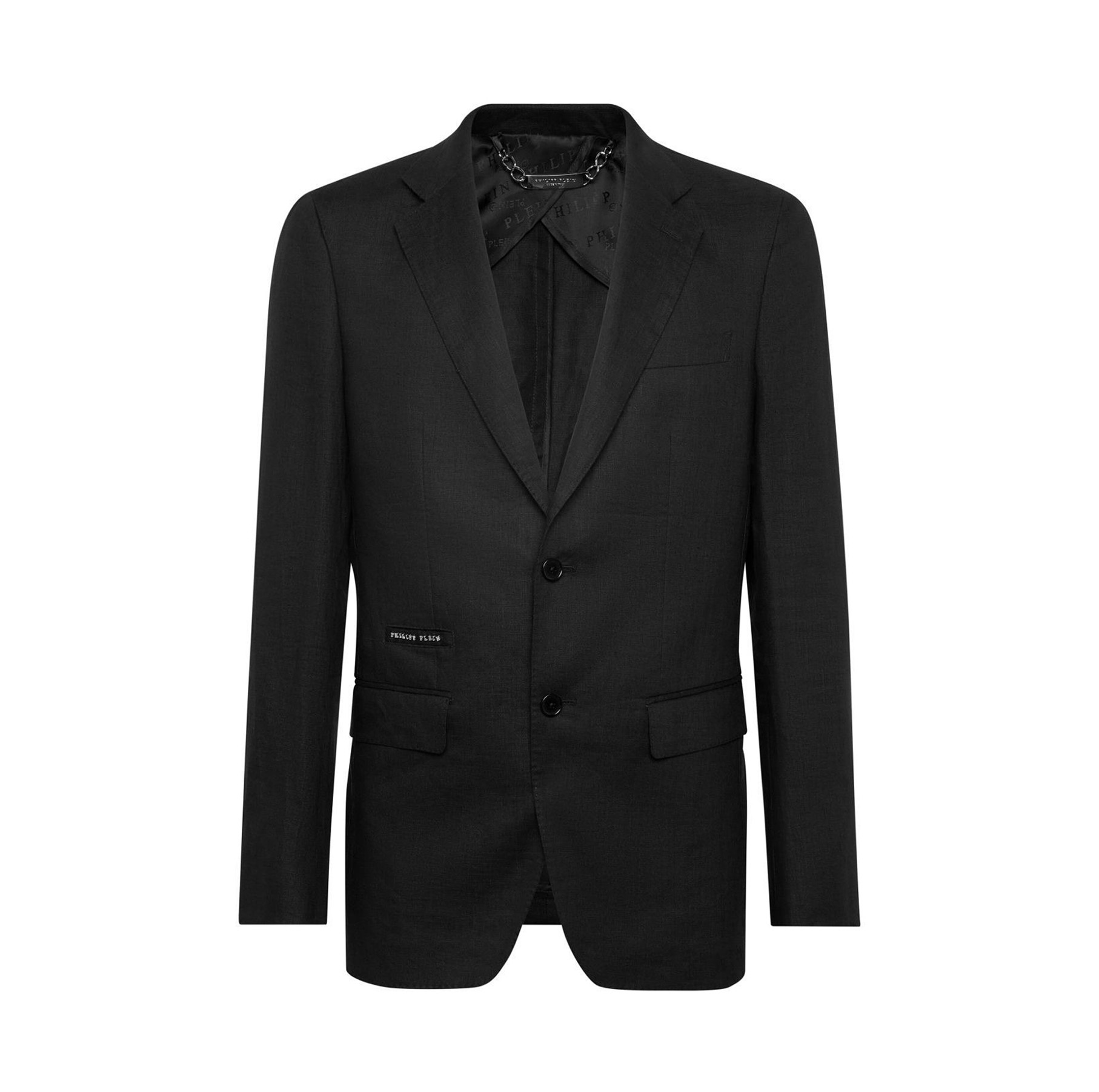 SINGLE-BREASTED LINEN BLAZER