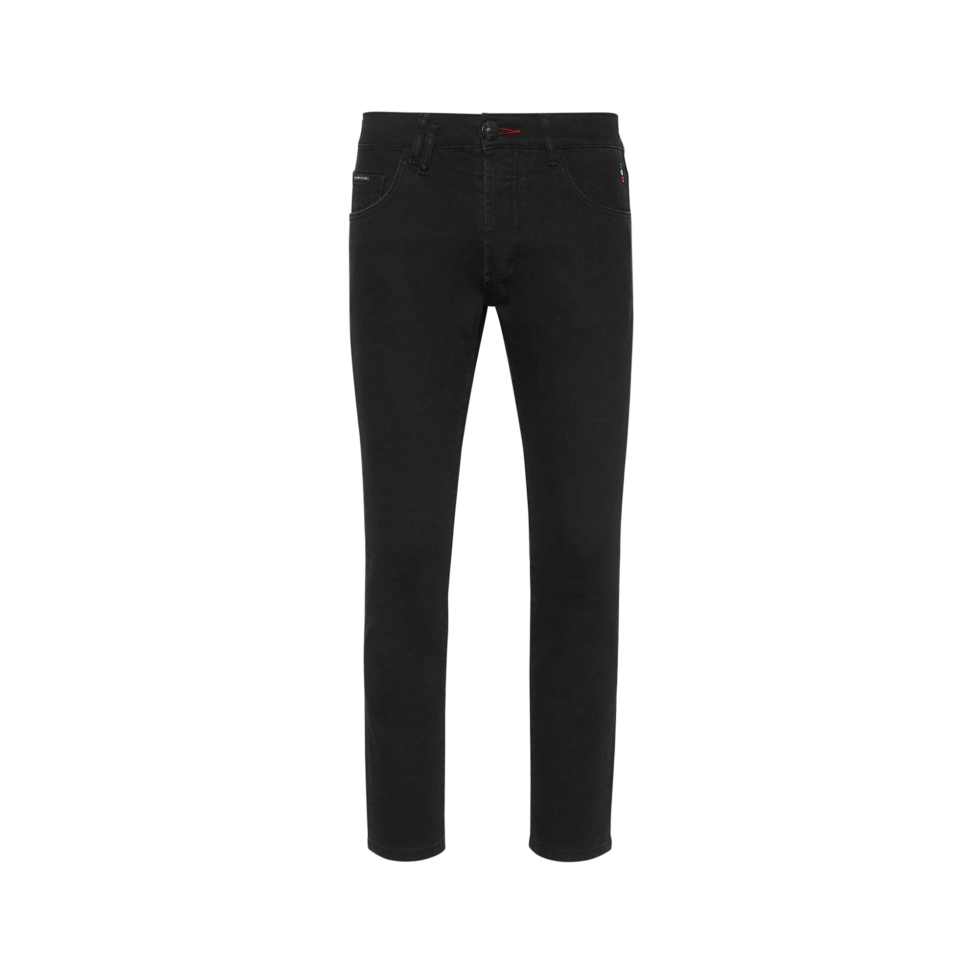LION CIRCUS LOW-RISE SKINNY JEANS