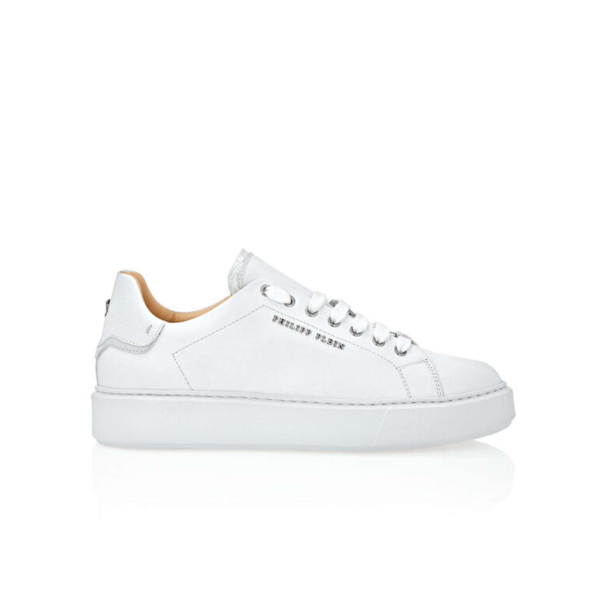 LEATHER LO-TOP SNEAKERS