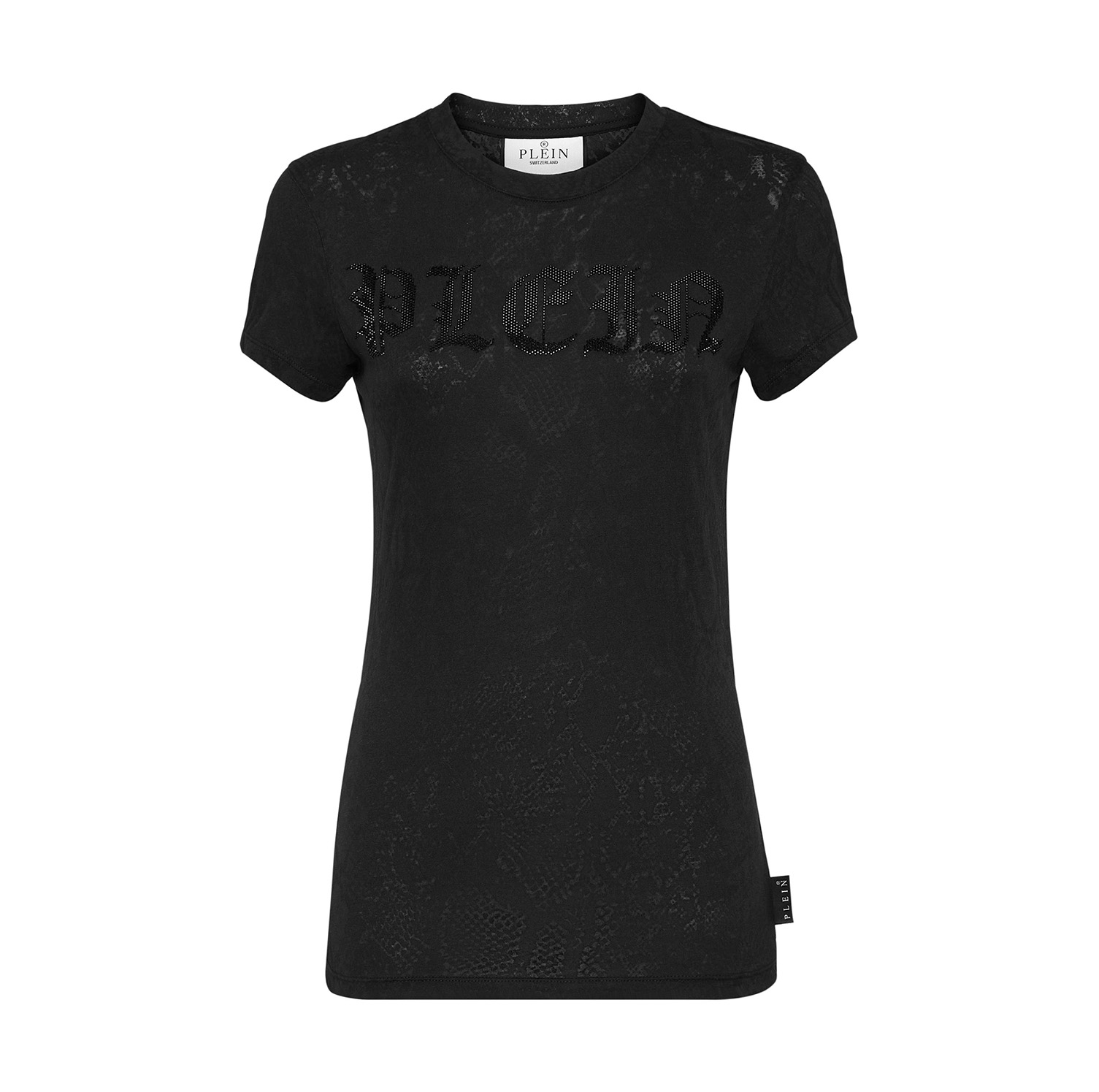 T-SHIRT ROUND NECK SEXY PURE FIT GOTHIC PLEIN