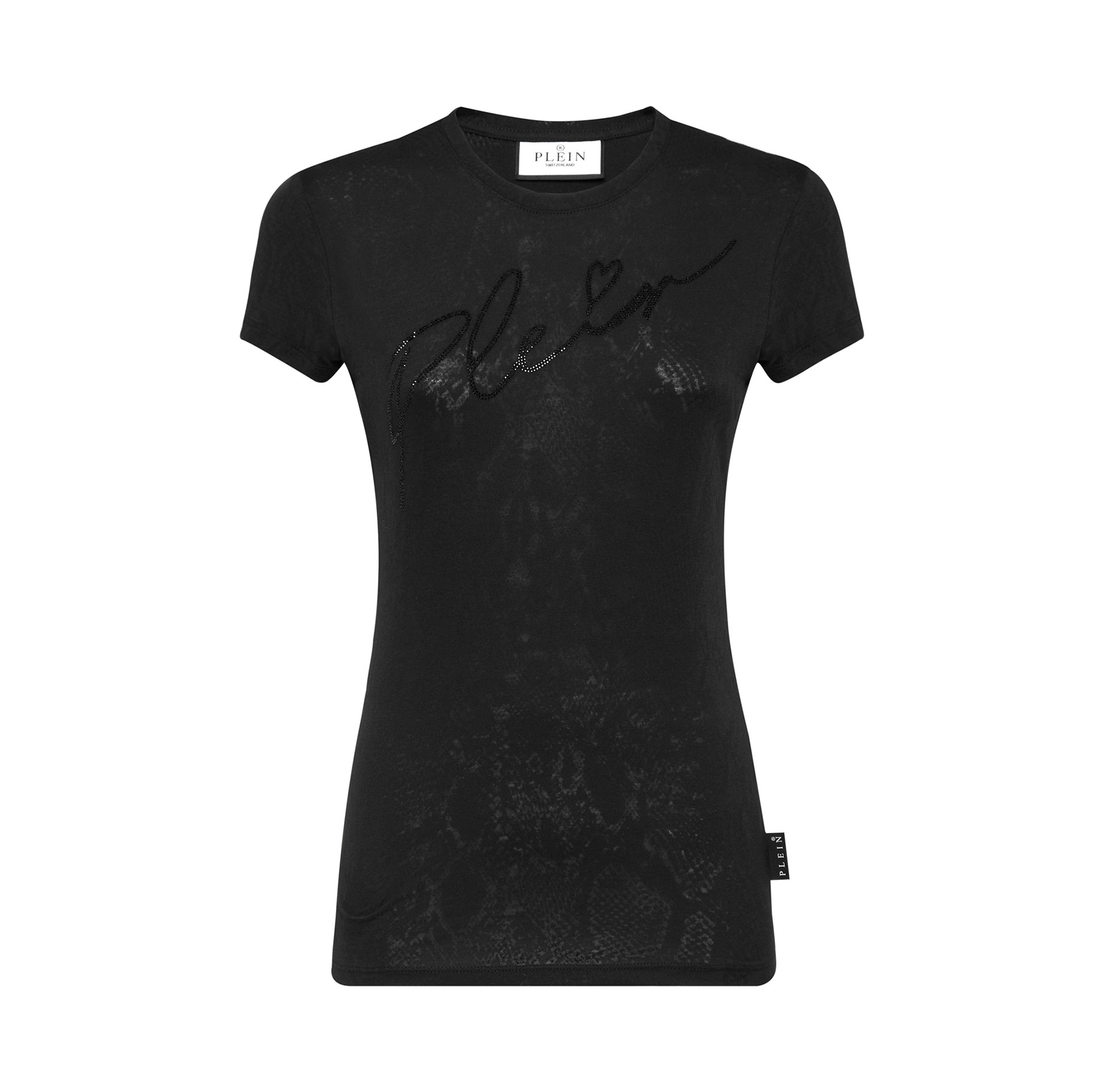 T-SHIRT ROUND NECK SEXY PURE FIT GOTHIC PLEIN