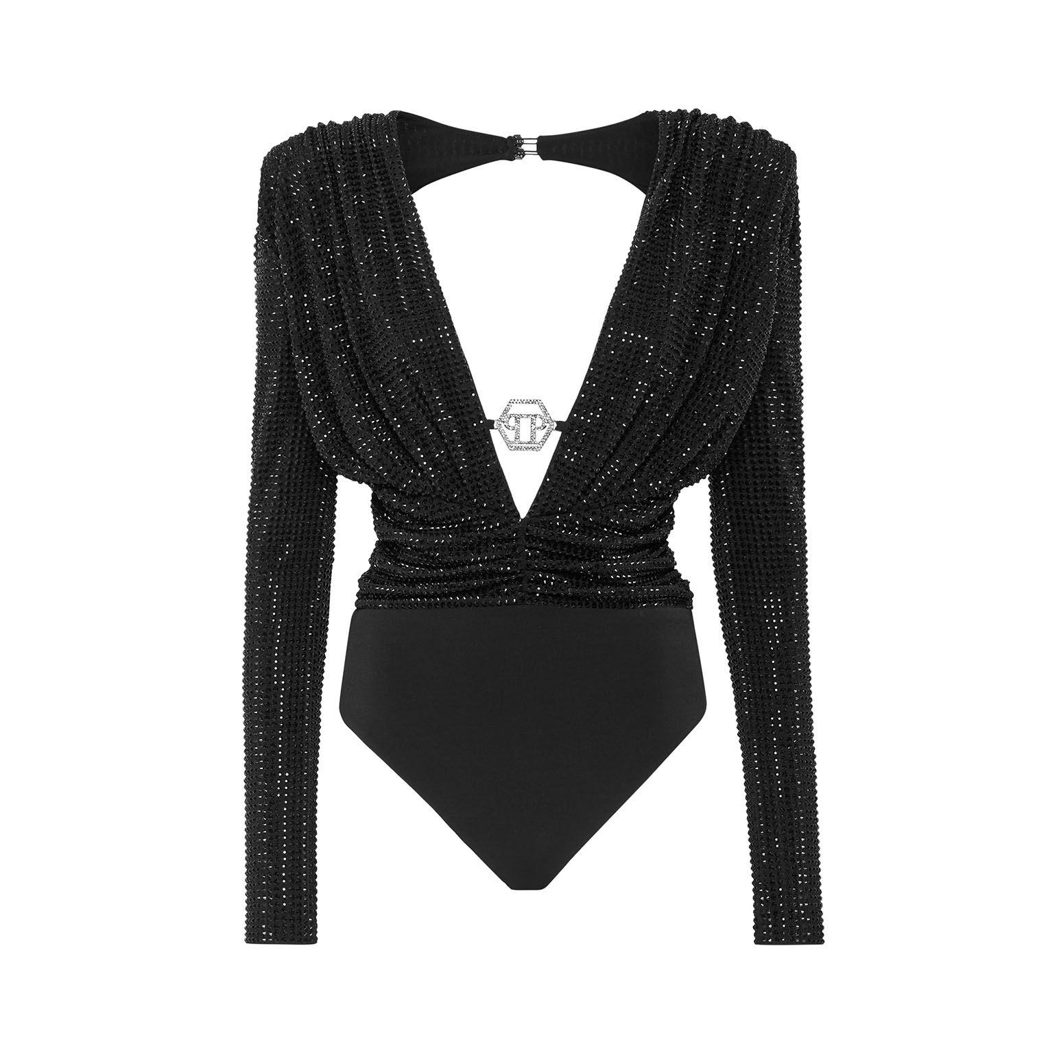 SHOULDER PADDED BODY LS STONES